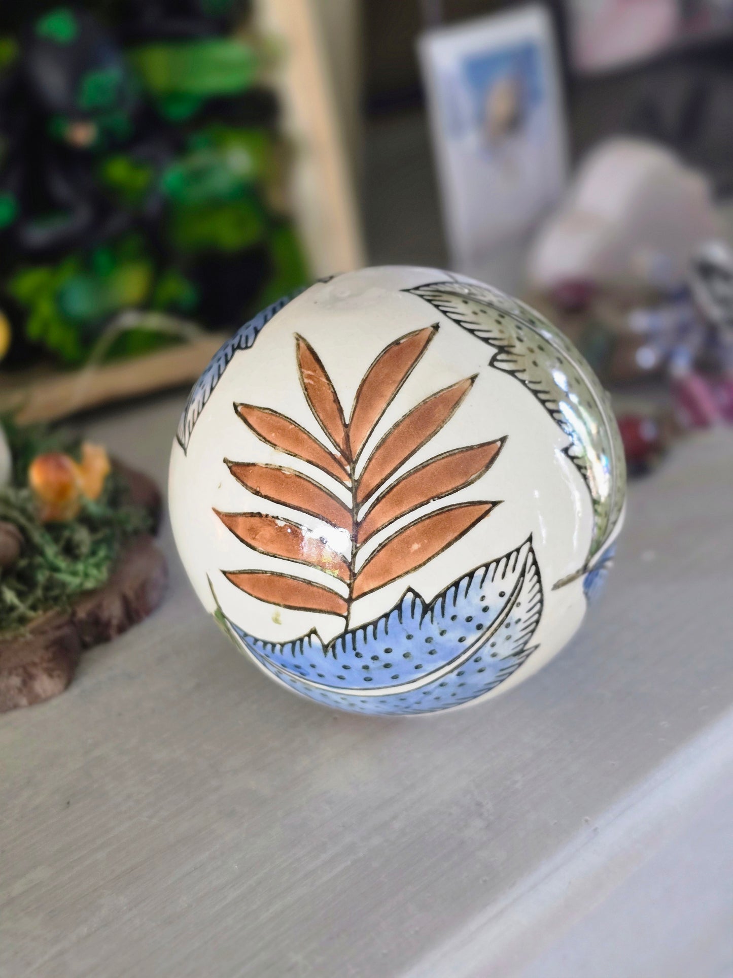 Vintage 3" Ceramic Ball