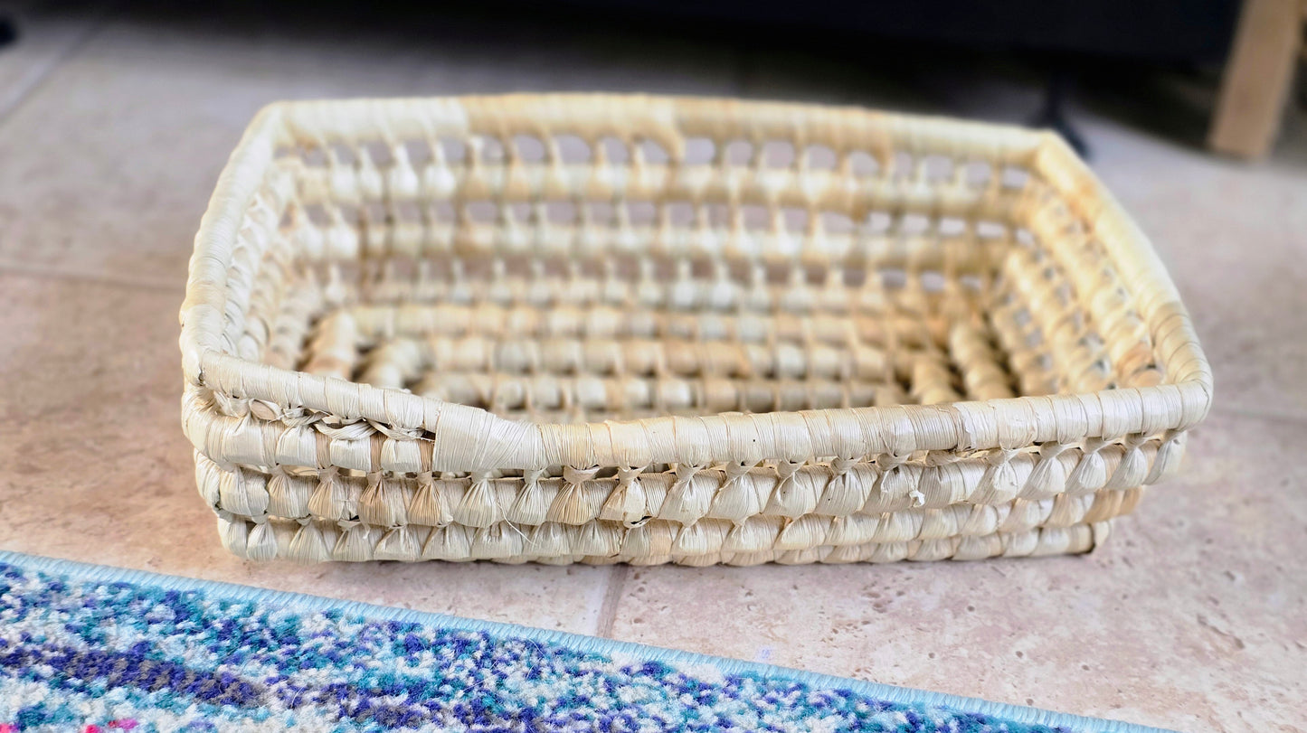 Palm Leaf Basket