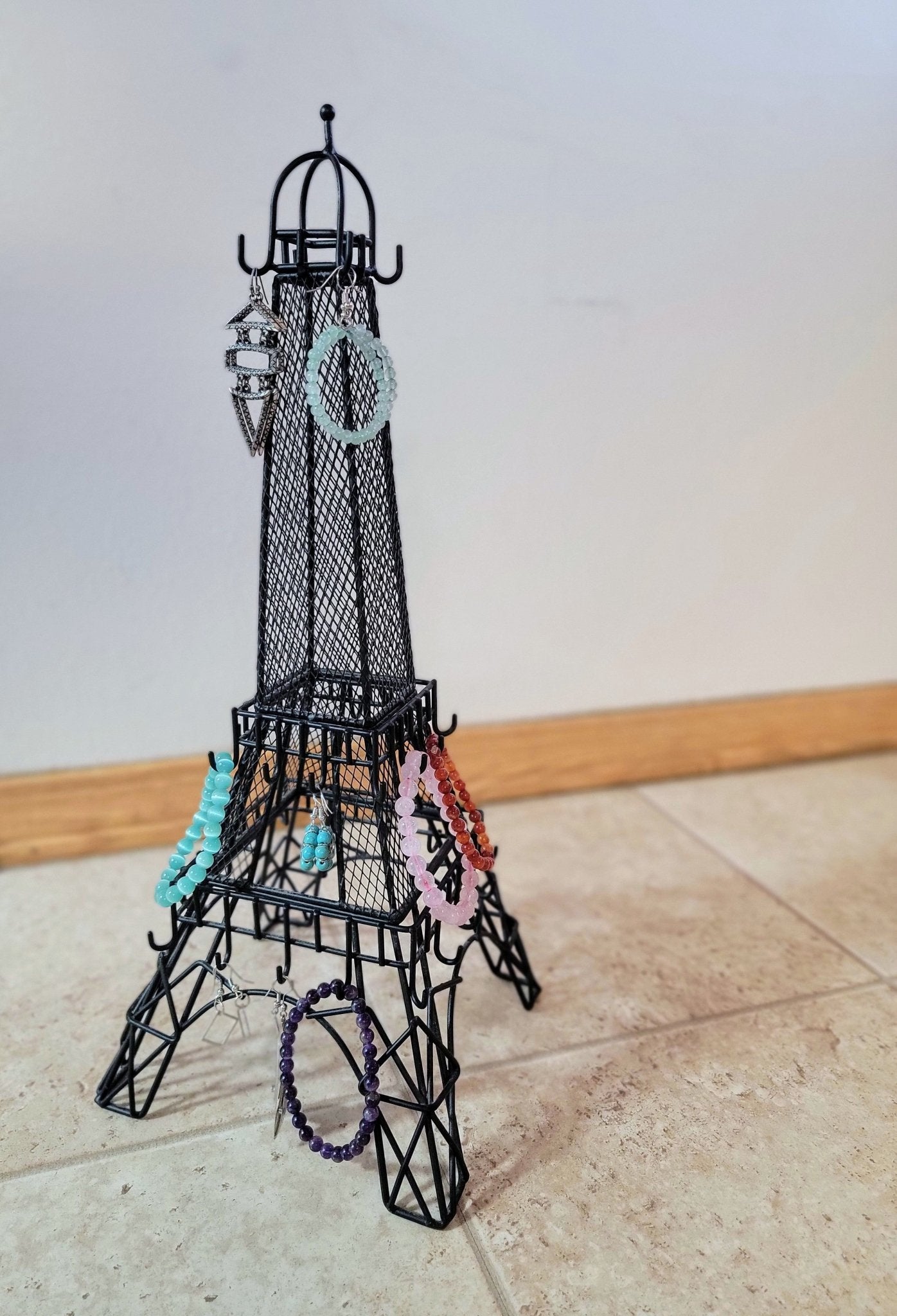 Eiffel Tower Jewelry Holder - Smash's Stashes