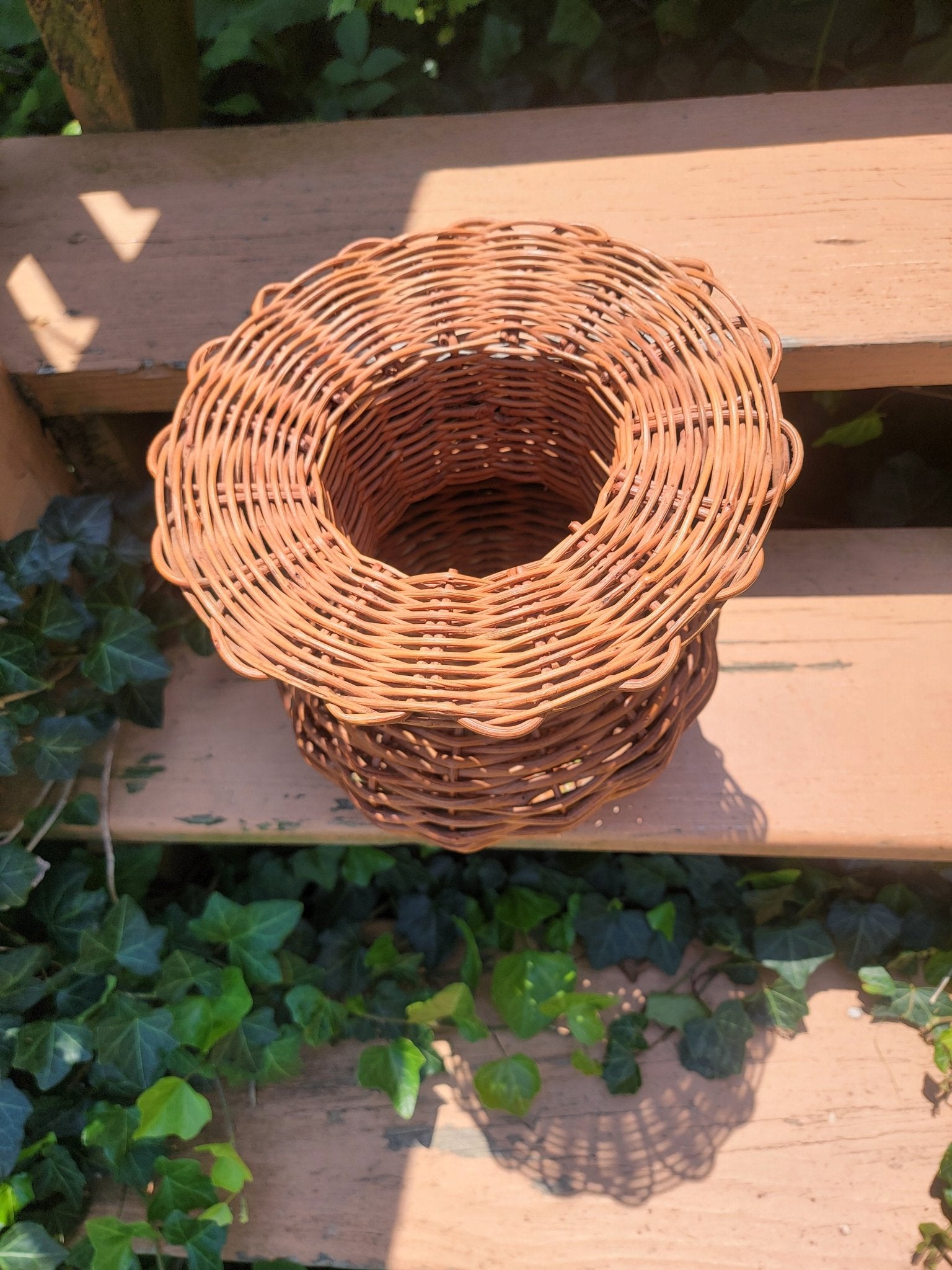 Large Rattan Basket - Smash's Stashes