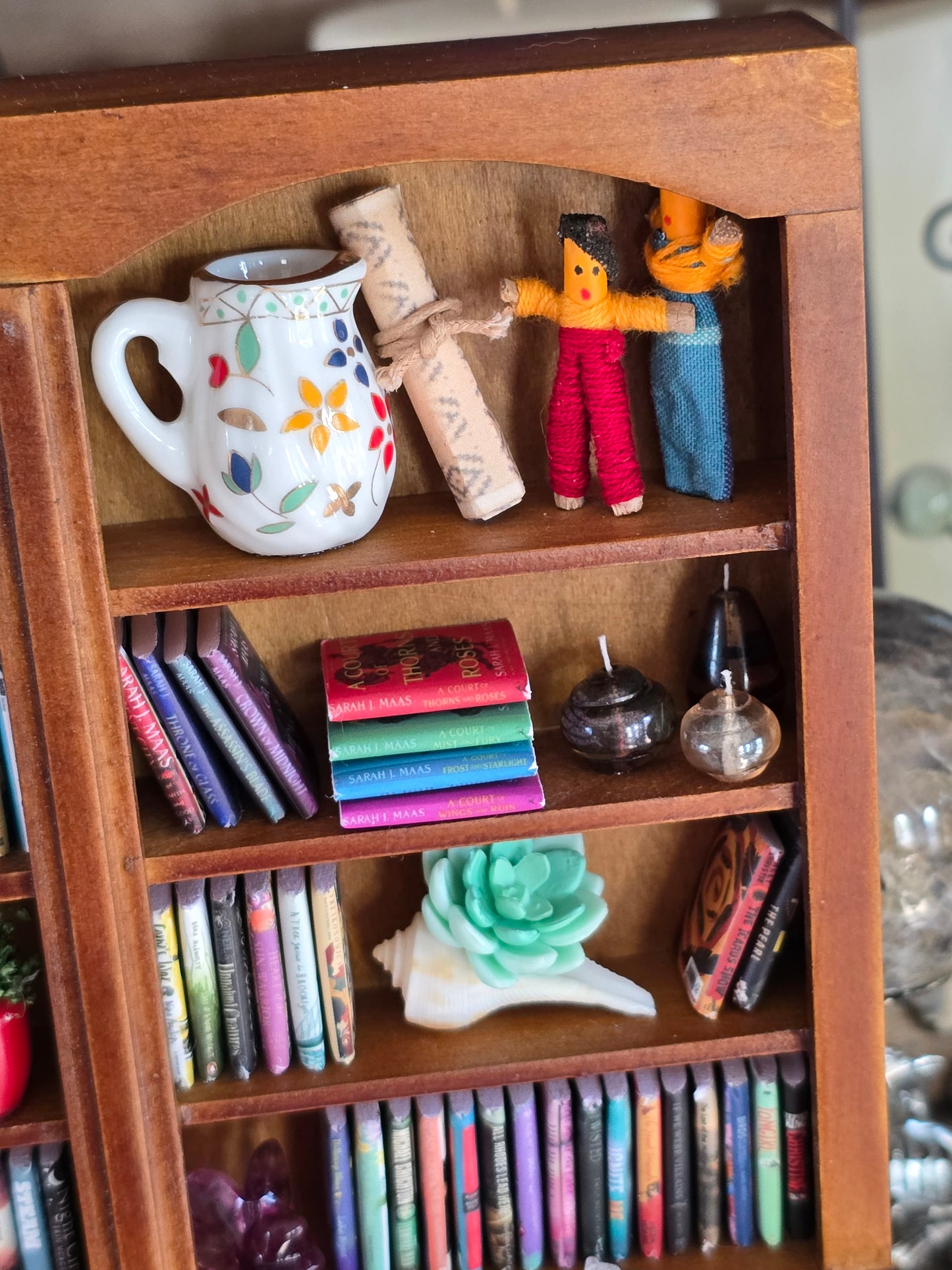 Miniature Built-In Bookcase