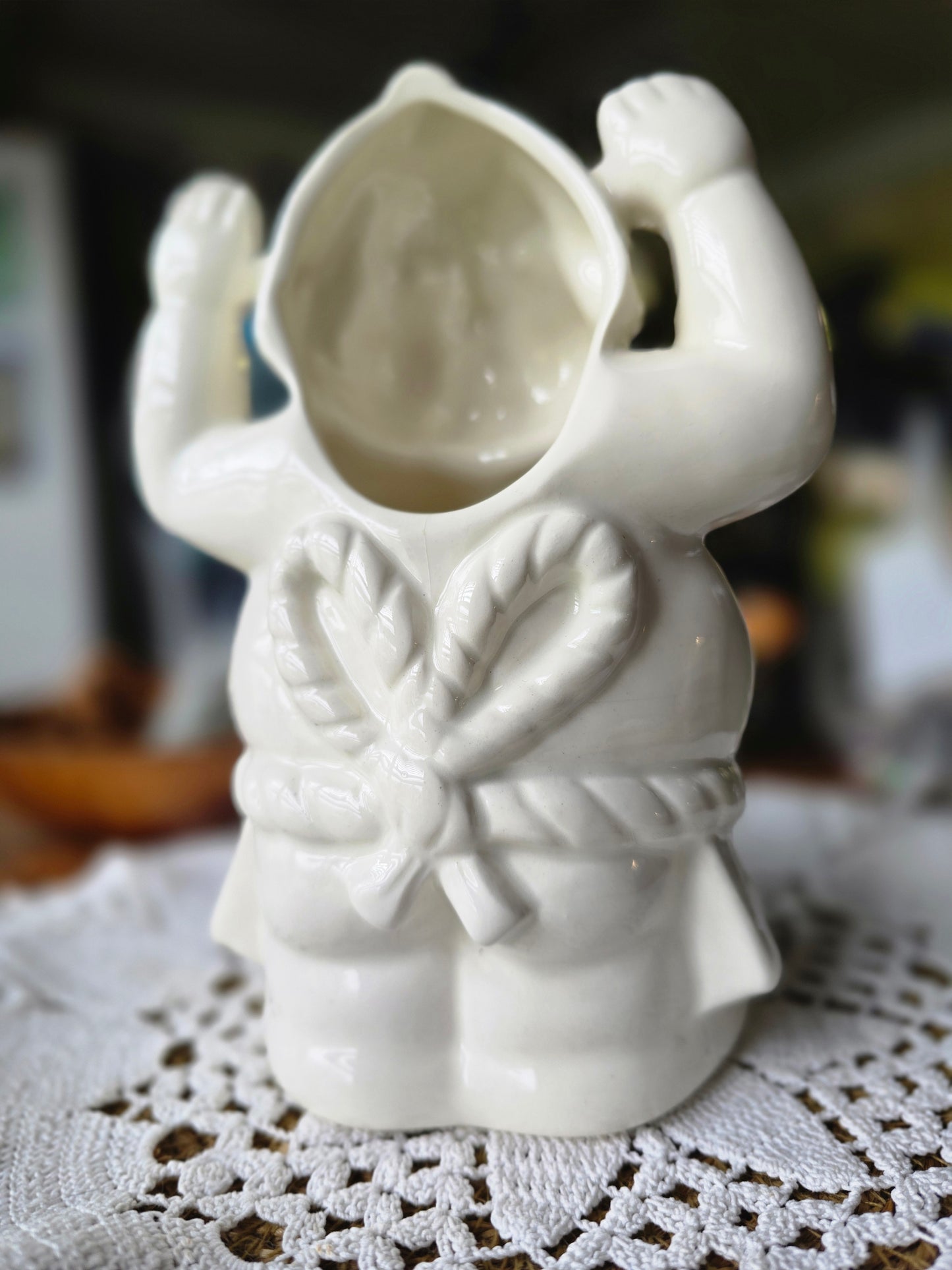 Benihana of Tokyo Sumo Wrestler Vase/Incense Burner
