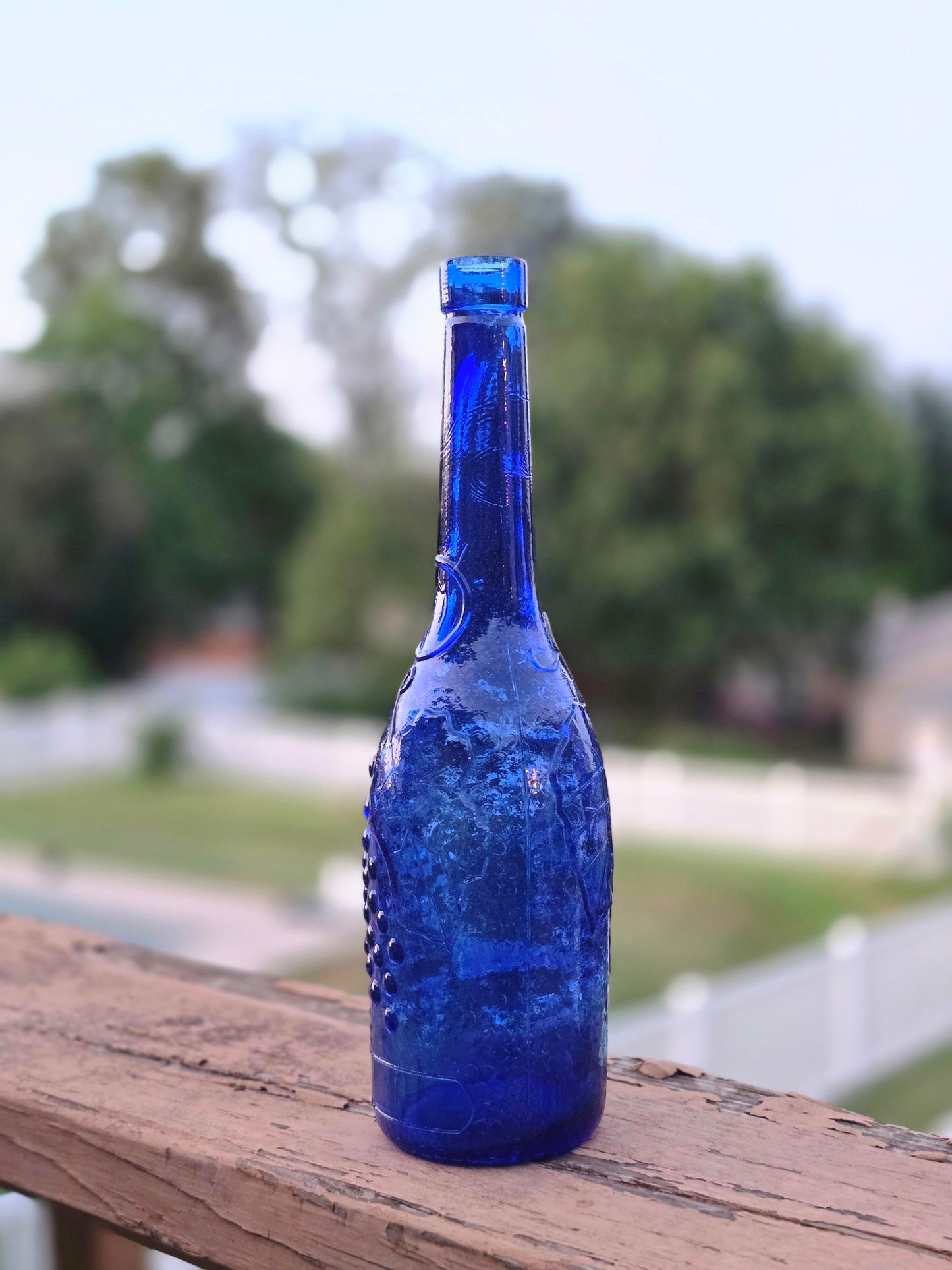 Blue Glass Bottle