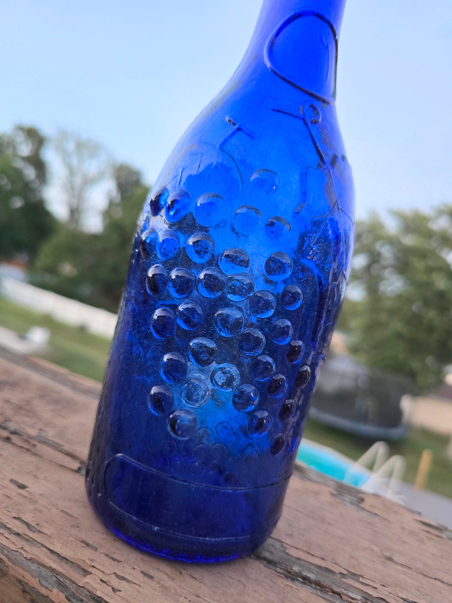 Blue Glass Bottle