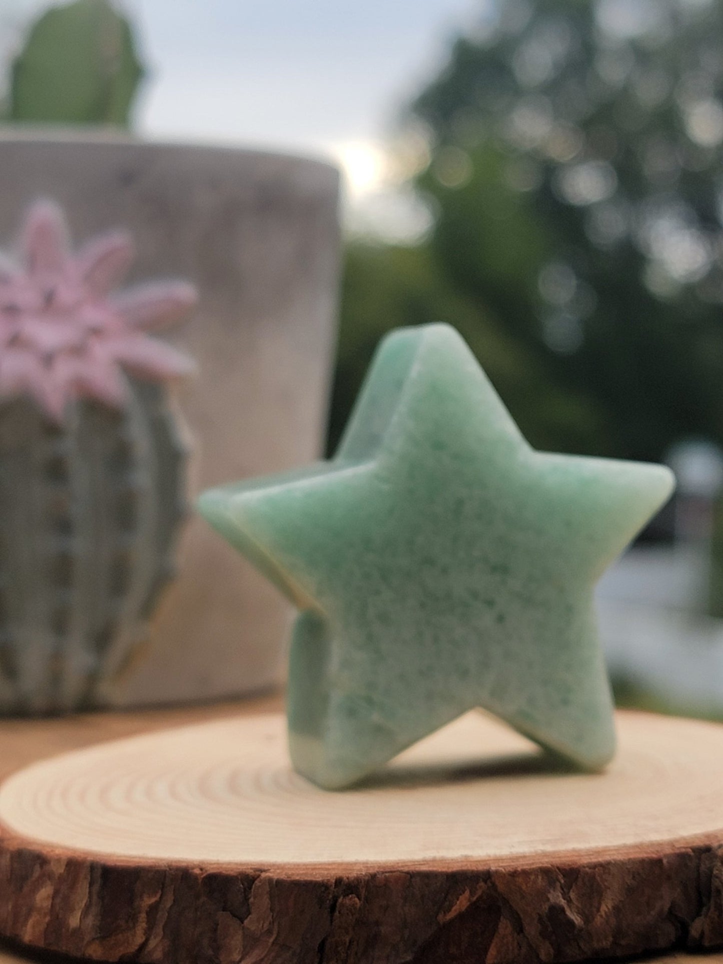 2" Aventurine Star - Smash's Stashes