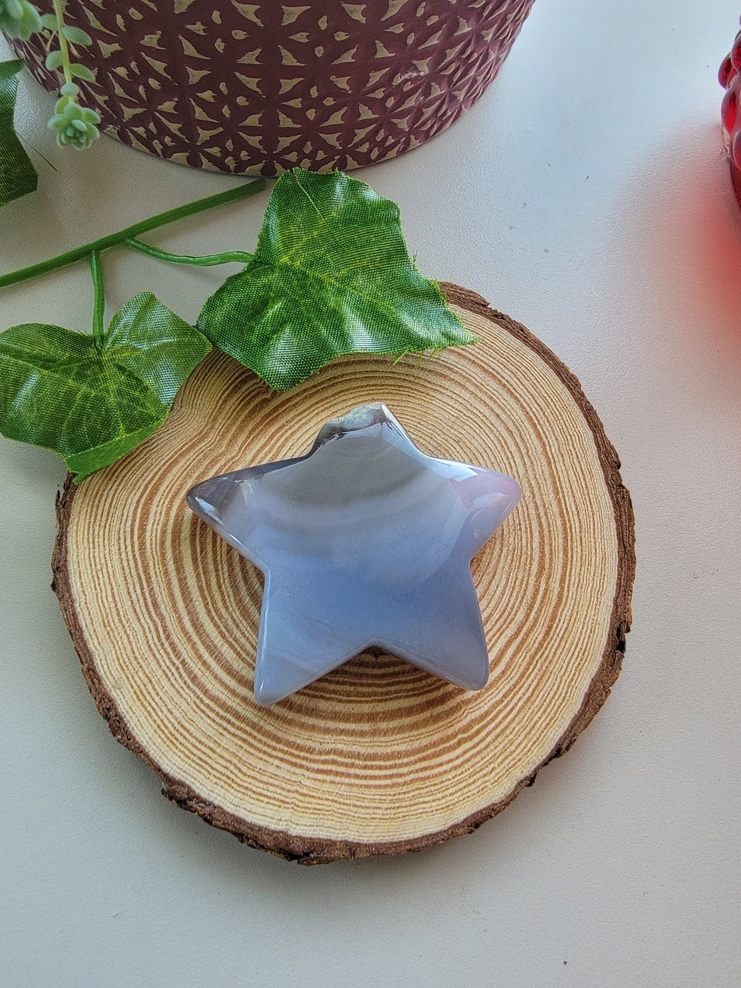 2" Chalcedony Stars - Smash's Stashes