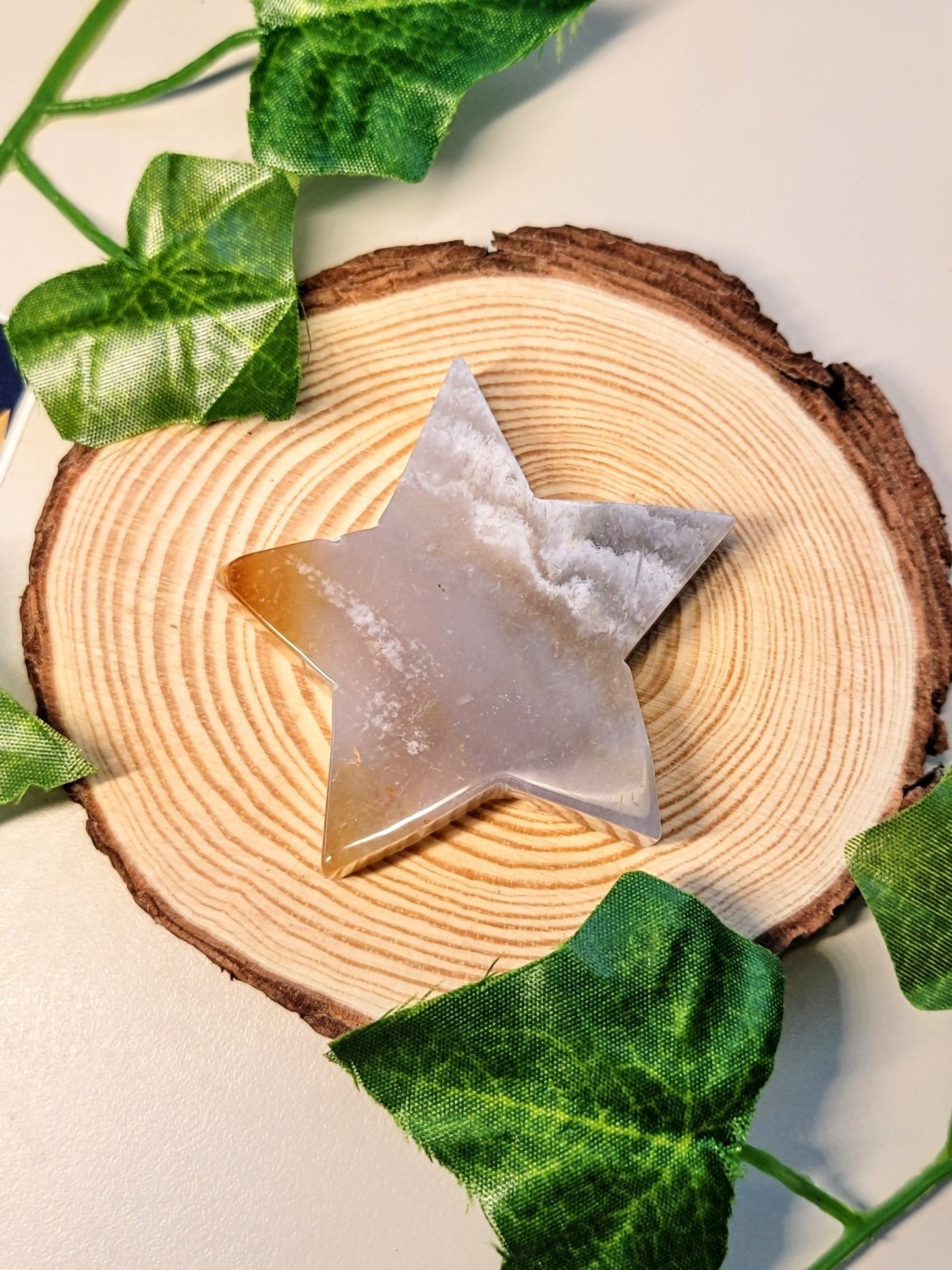 2" Chalcedony Stars - Smash's Stashes
