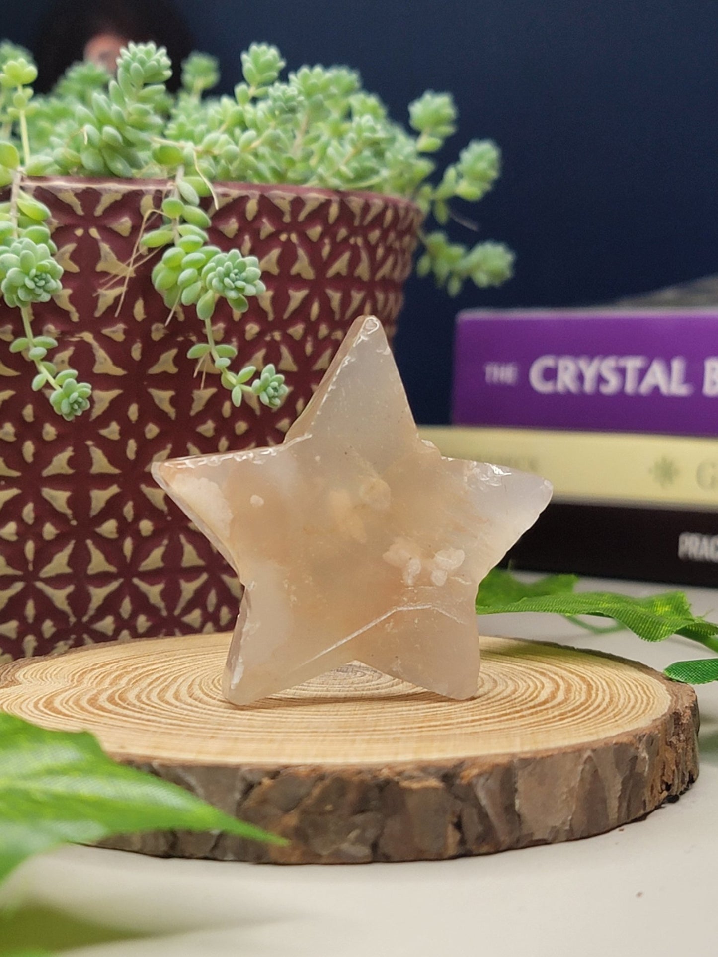 2" Druzy Flower Chalcedony Star - Smash's Stashes