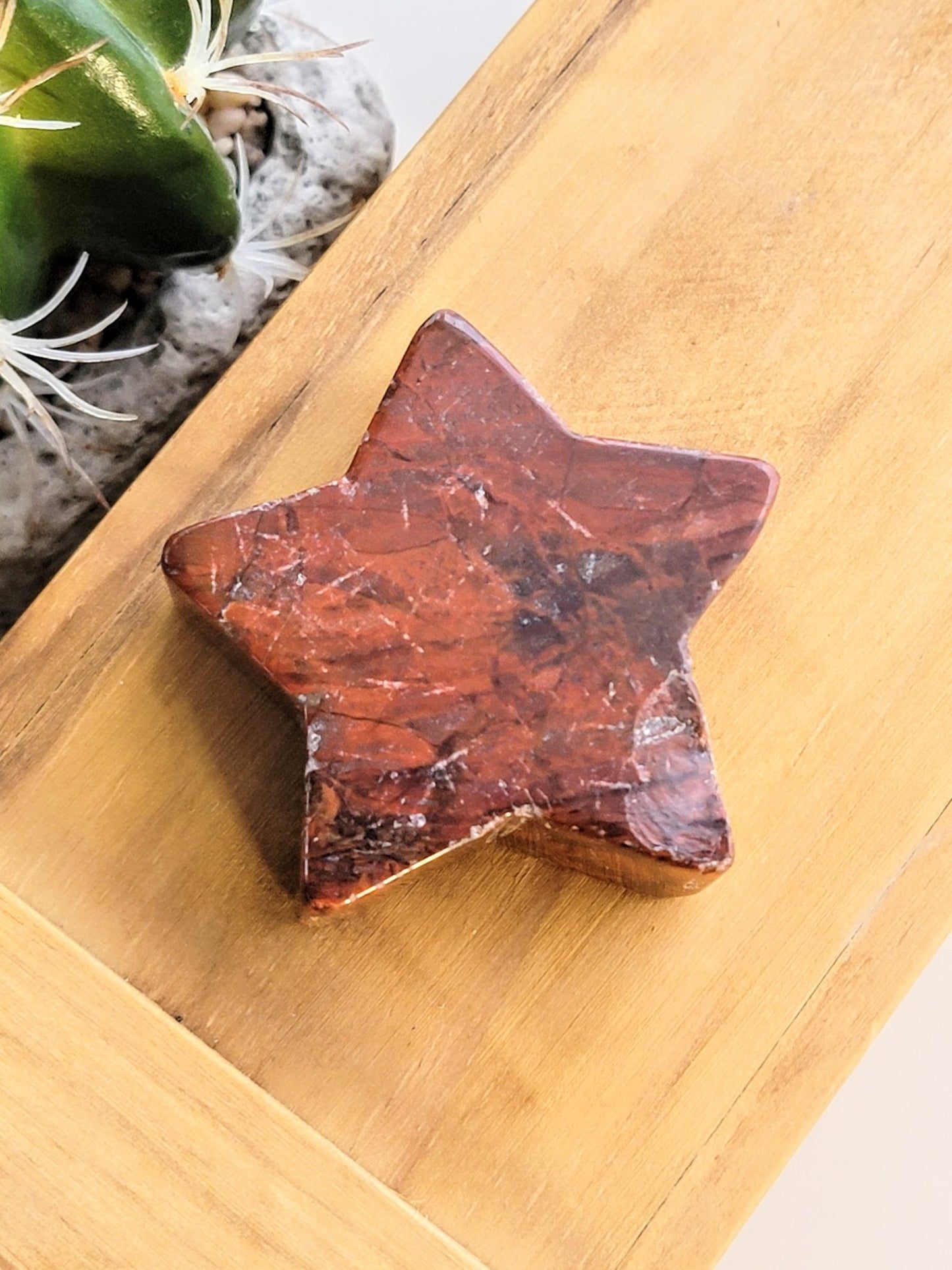2" Red Jasper Star - Smash's Stashes