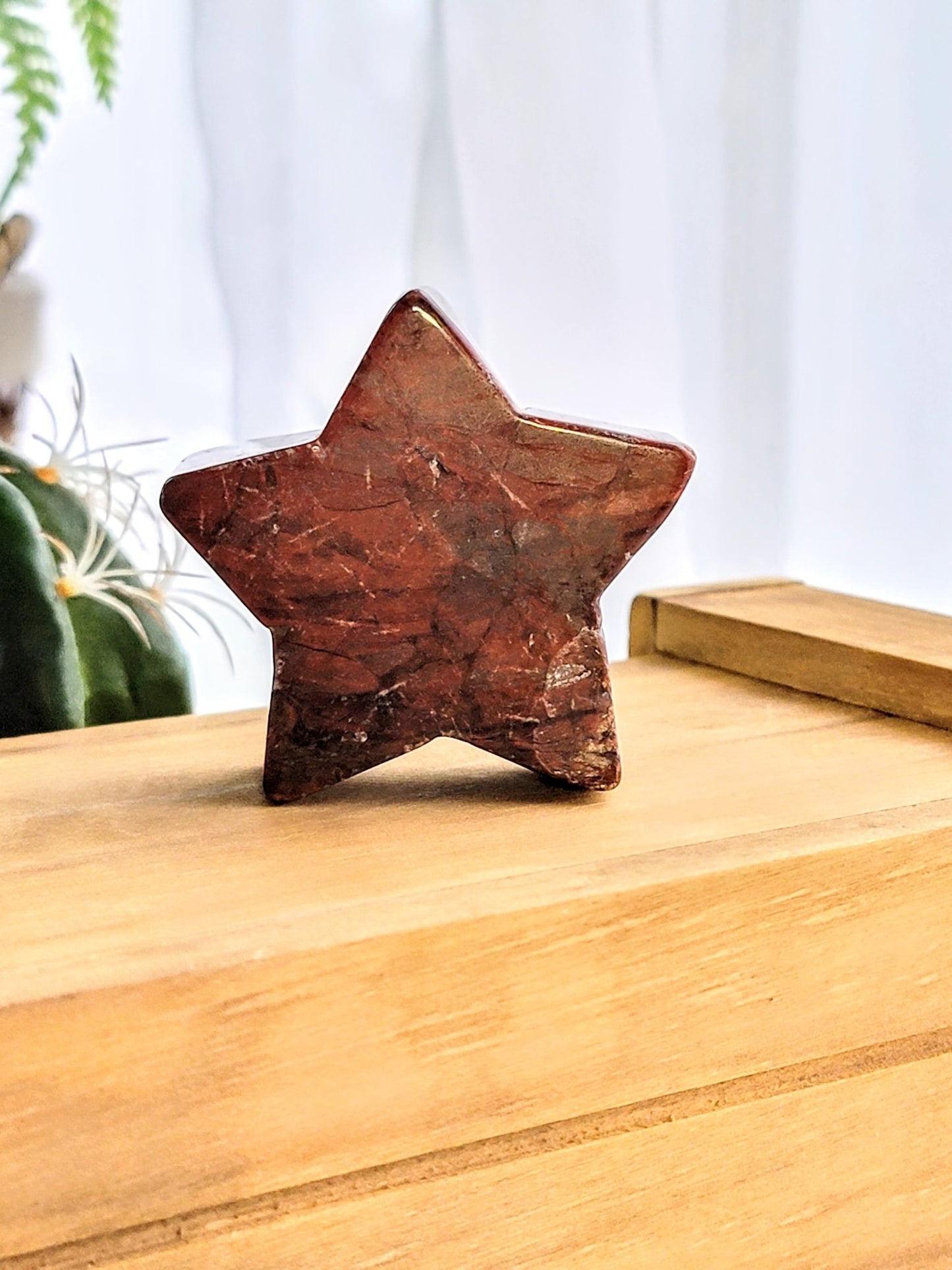 2" Red Jasper Star - Smash's Stashes