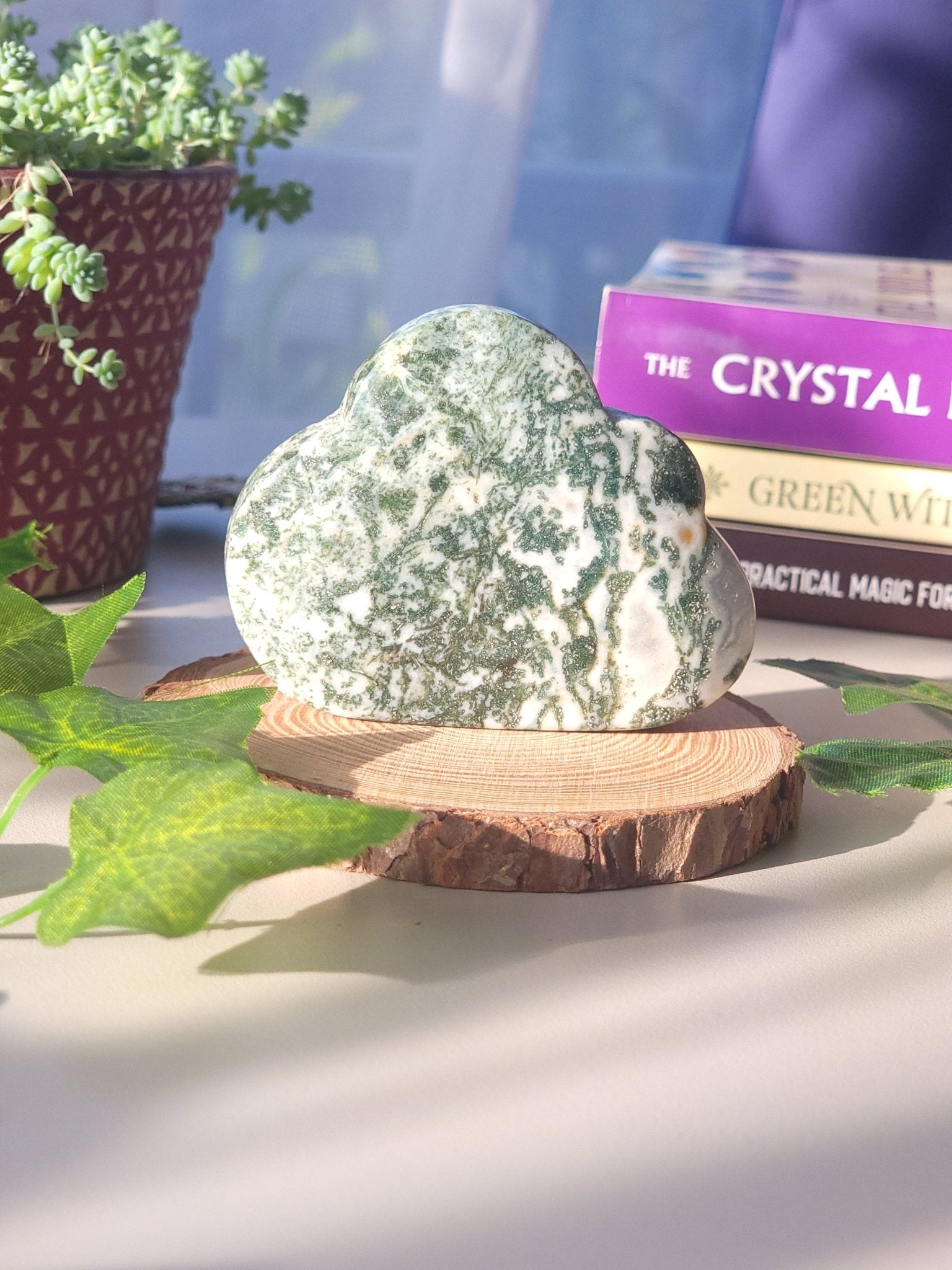 3" Moss Agate Cloud - Smash's Stashes