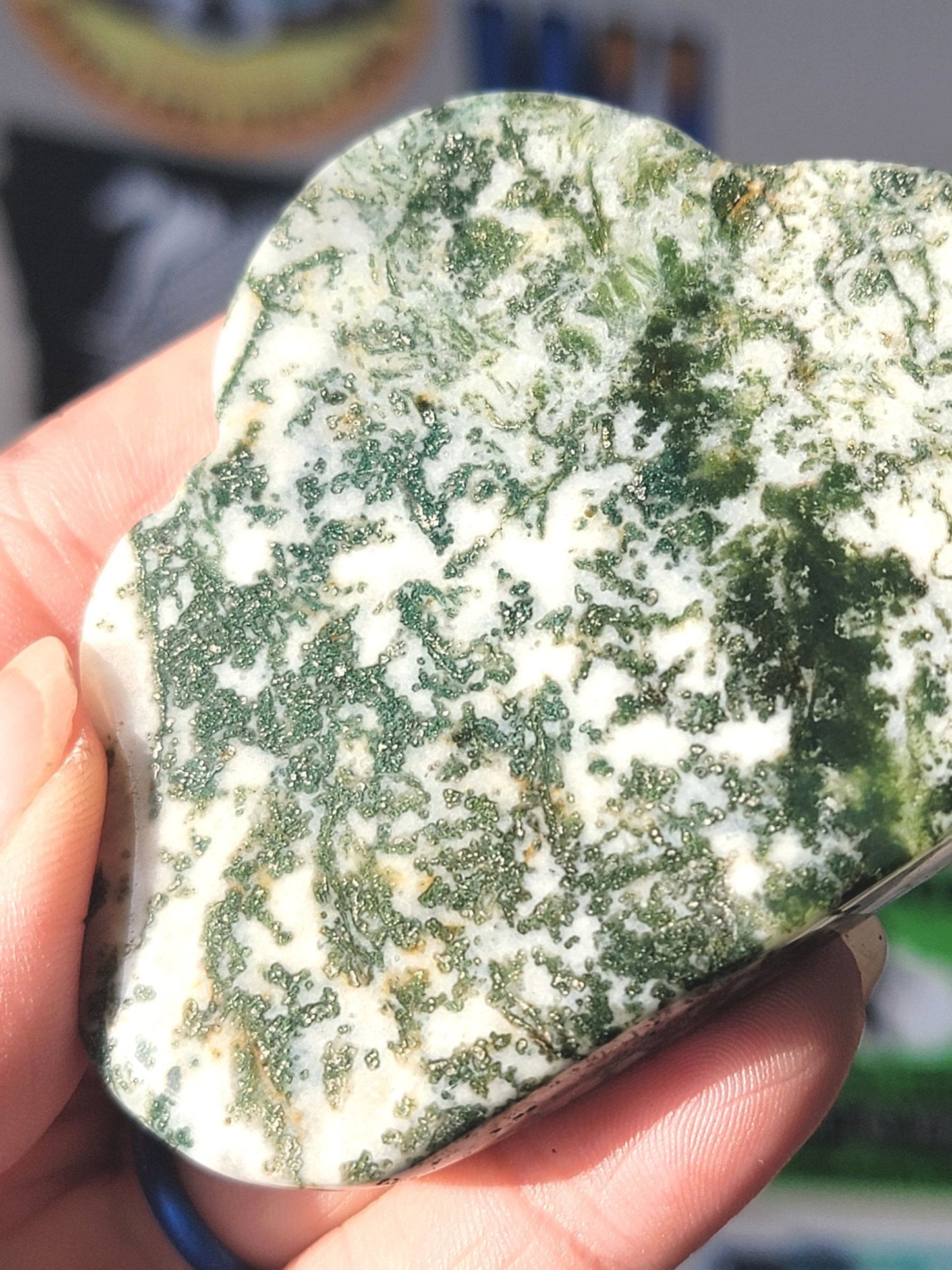 3" Moss Agate Cloud - Smash's Stashes