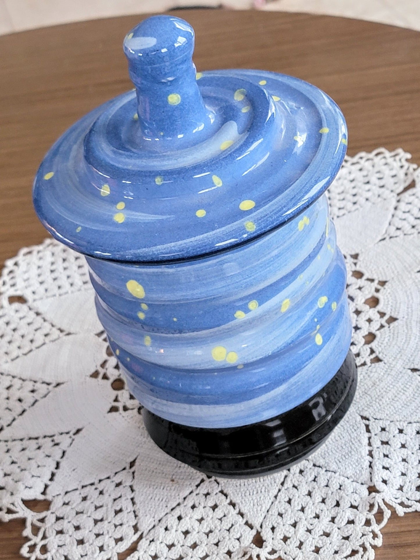 Art Deco Container with Lid - Smash's Stashes