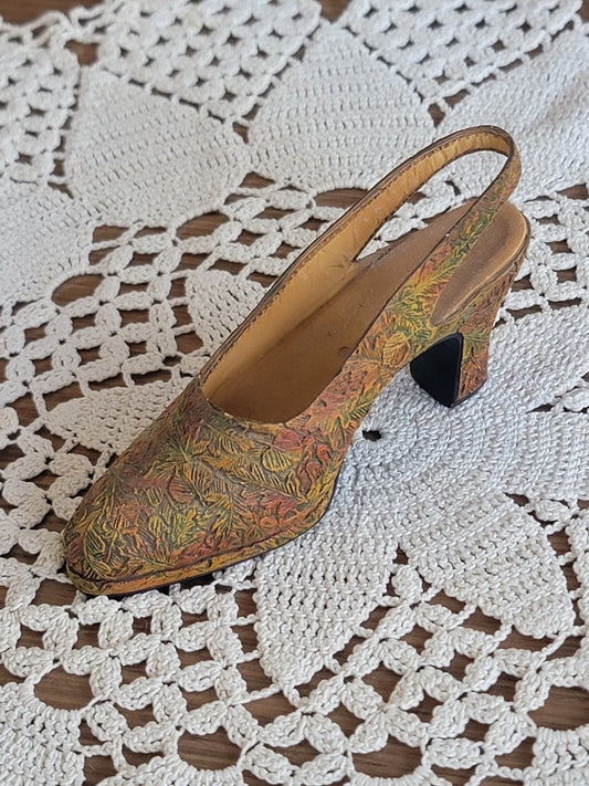 Autumn Back Strap Low Heel - Smash's Stashes