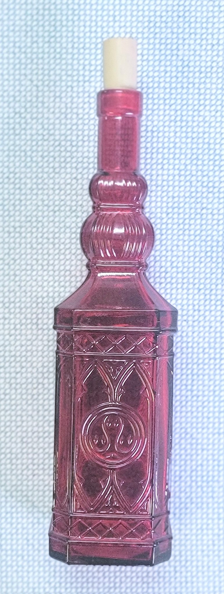 Avon Strawberry Glass Bottle - Smash's Stashes