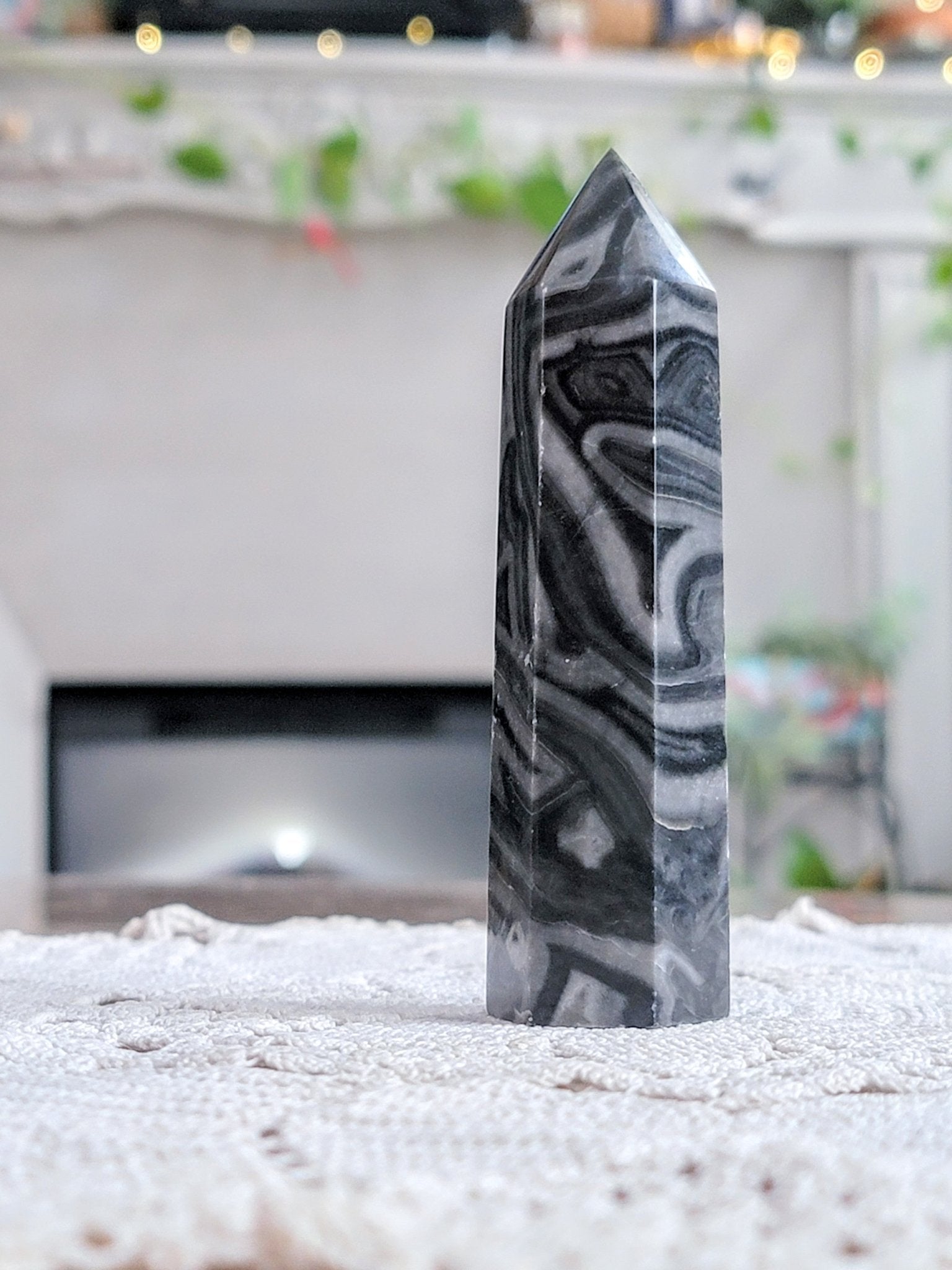 Black & White Picasso Jasper - Smash's Stashes