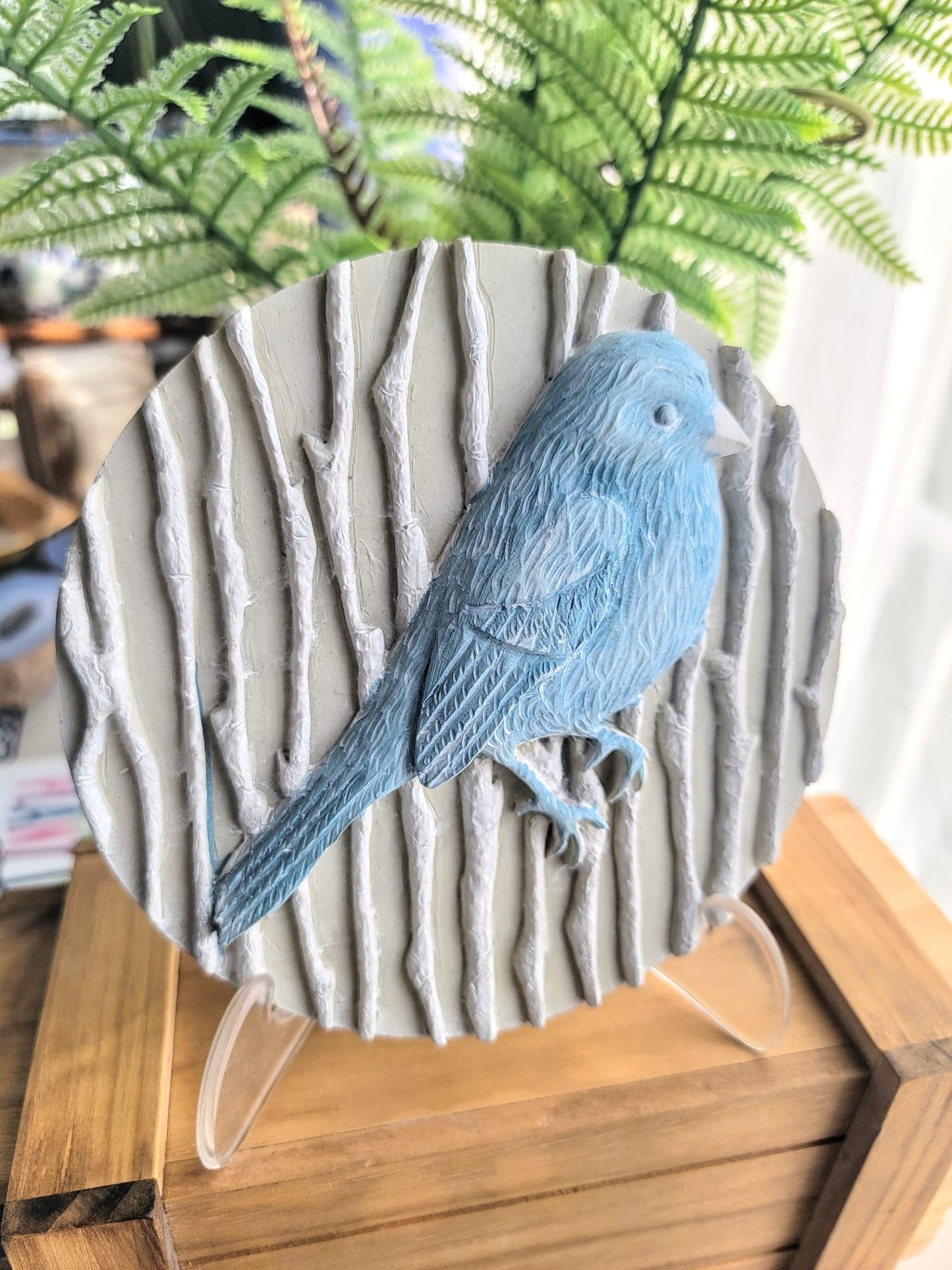 Blue Bird Wall Circle - Smash's Stashes