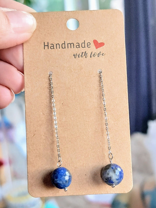 Crystal Ball Earrings - Smash's Stashes
