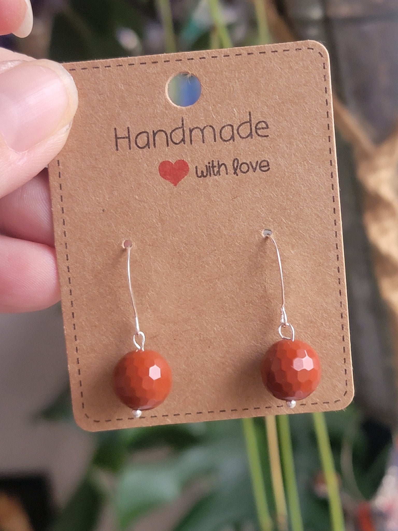 Crystal Ball Earrings - Smash's Stashes