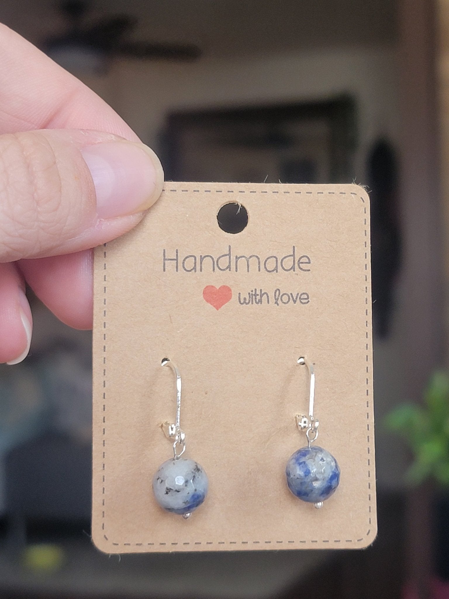 Crystal Ball Earrings - Smash's Stashes