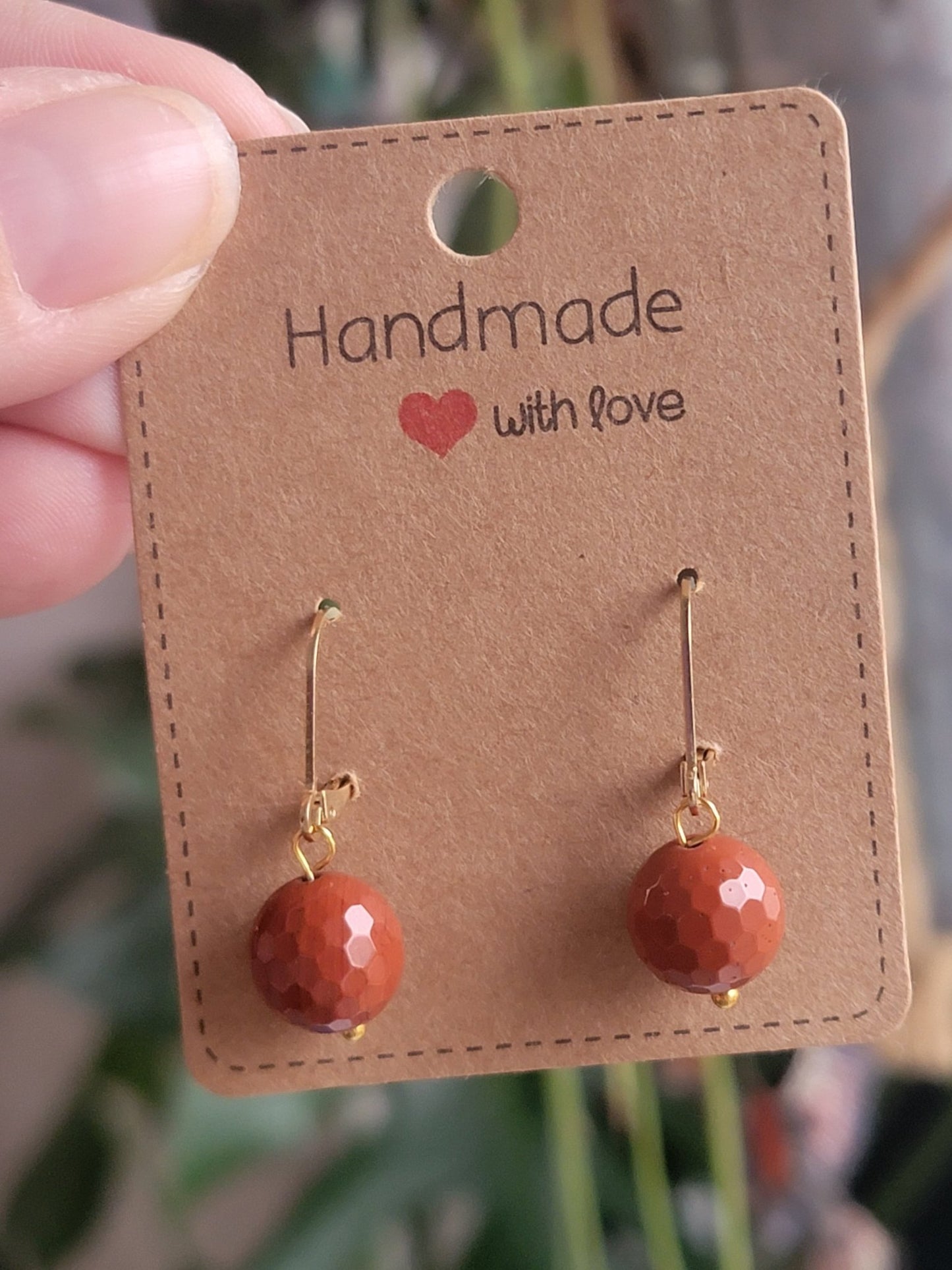 Crystal Ball Earrings - Smash's Stashes