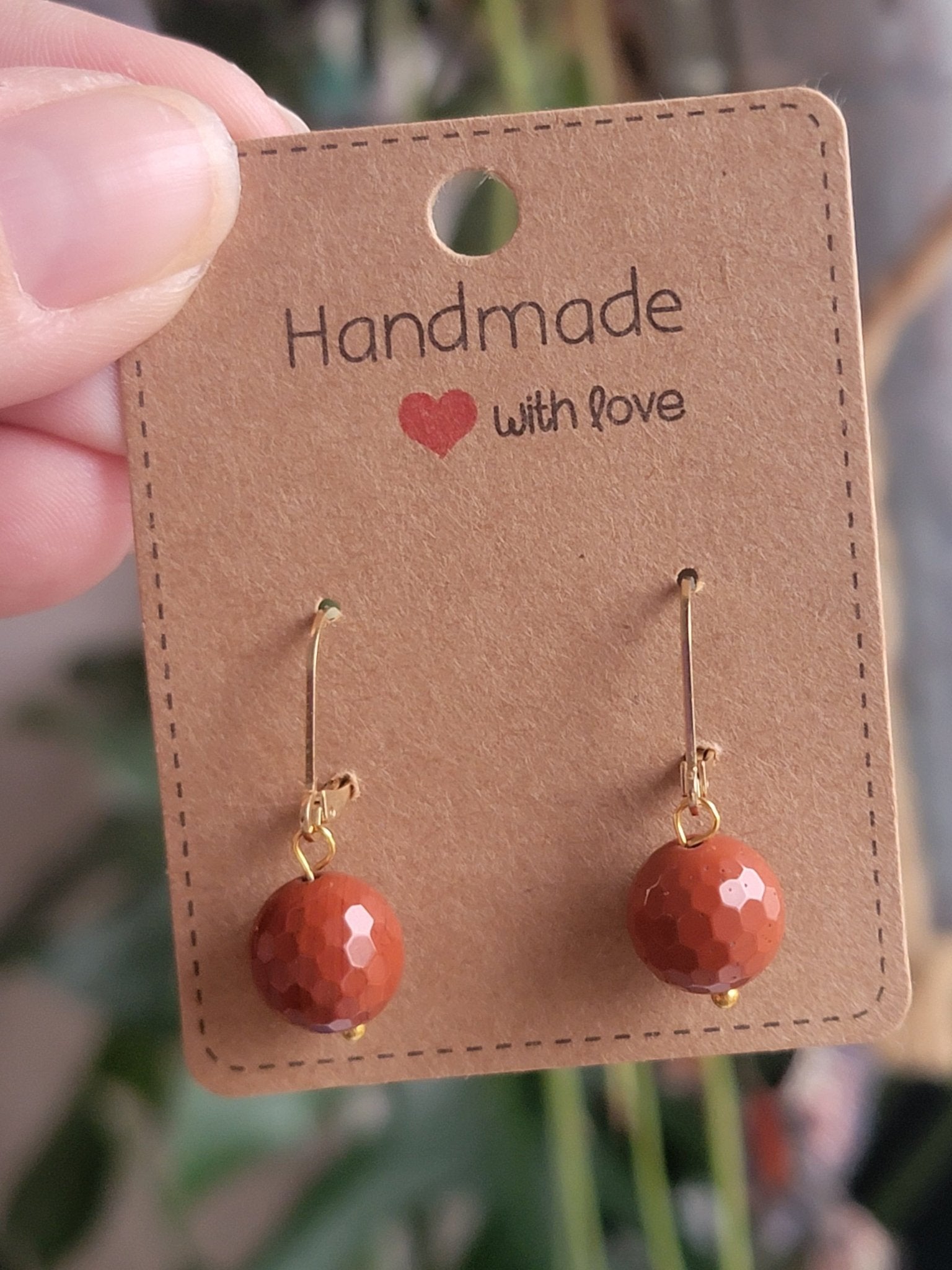 Crystal Ball Earrings - Smash's Stashes