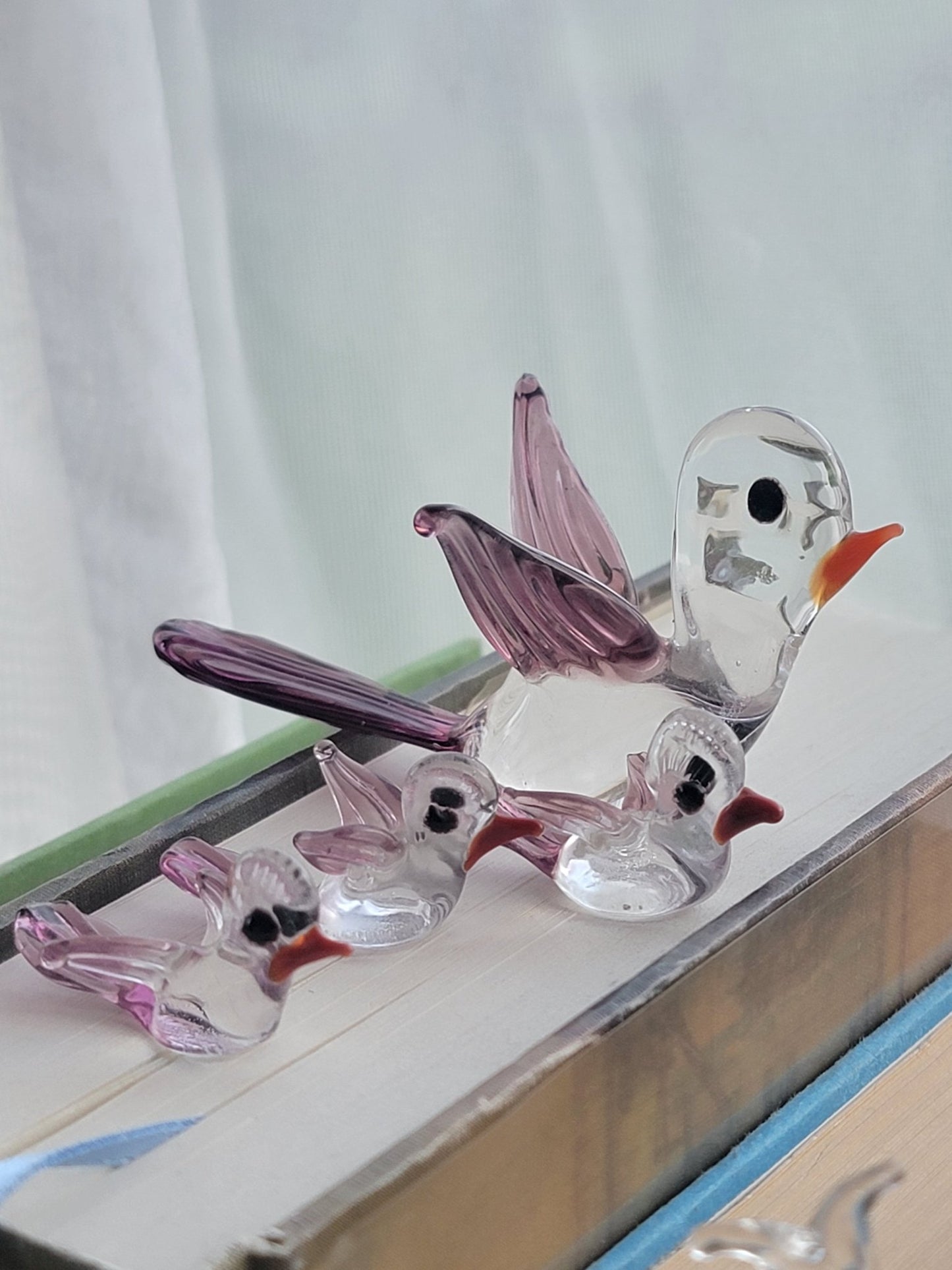 Crystal Bird Family Miniatures - Smash's Stashes
