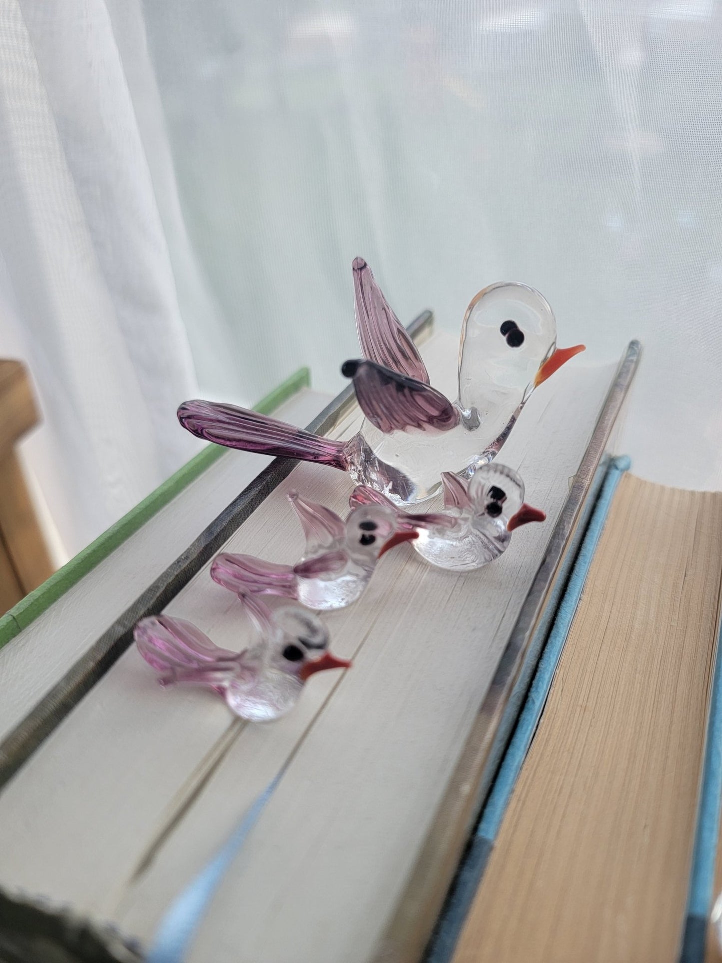 Crystal Bird Family Miniatures - Smash's Stashes