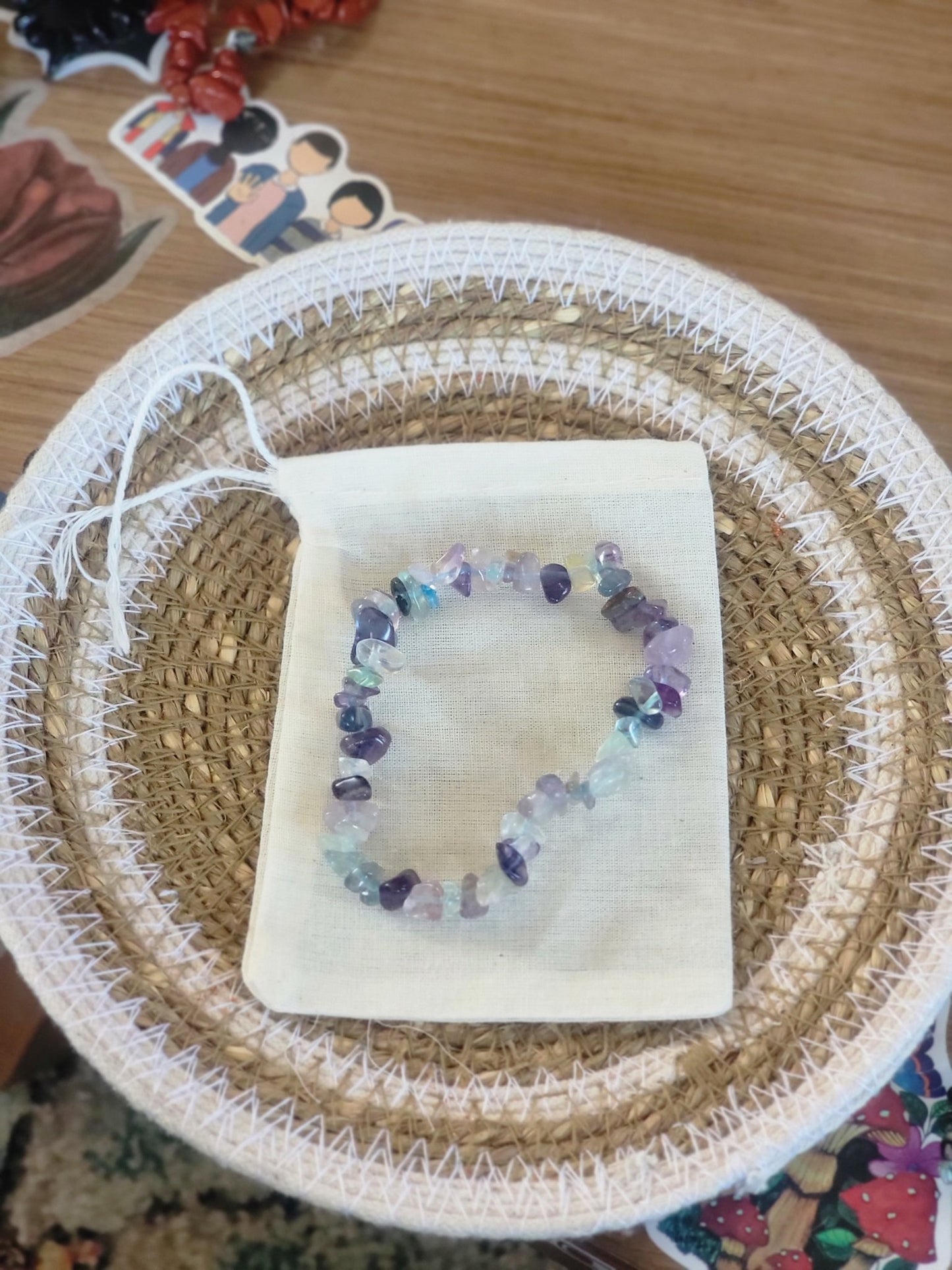 Crystal Chip Bracelets - Smash's Stashes