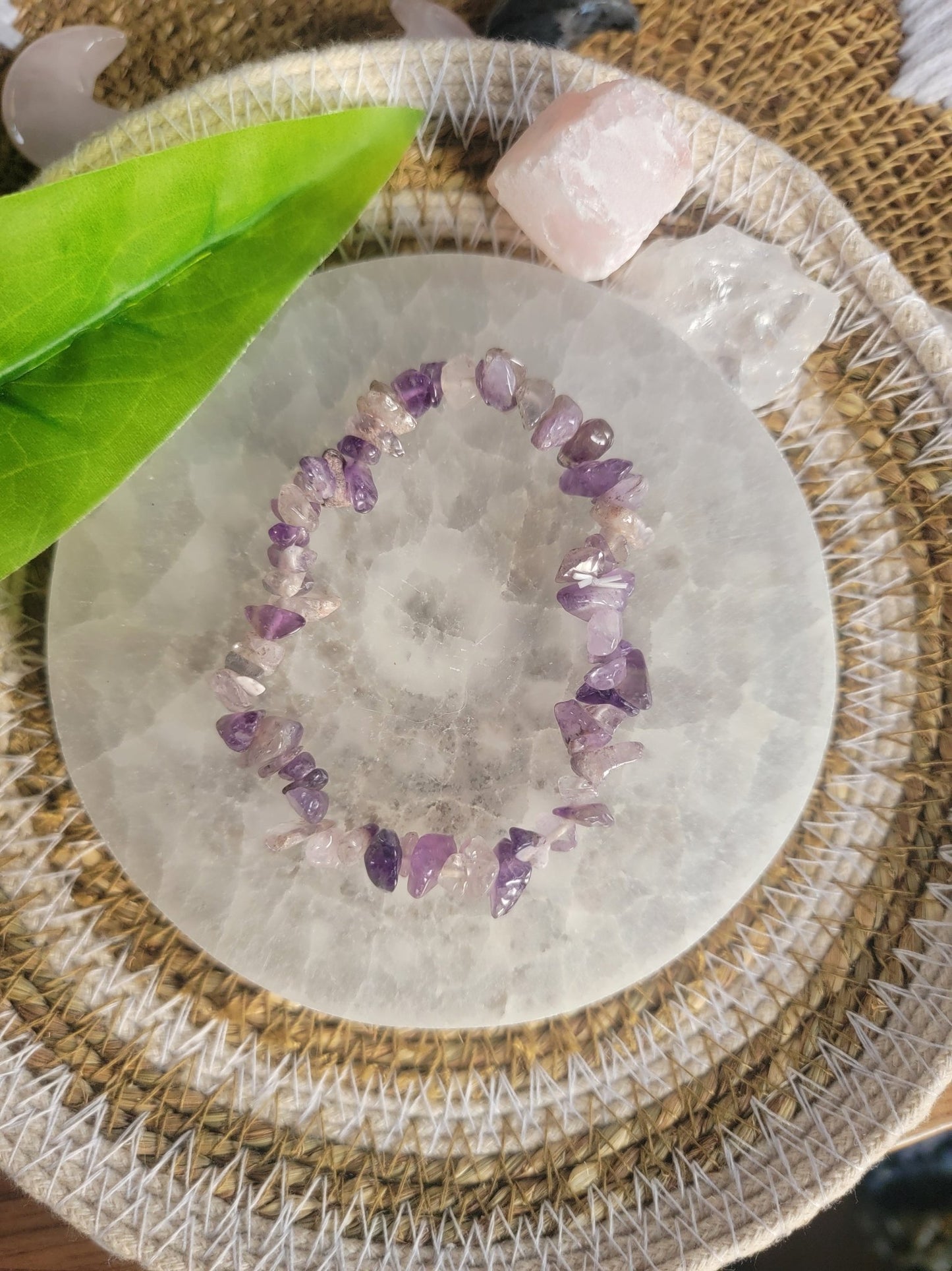 Crystal Chip Bracelets - Smash's Stashes