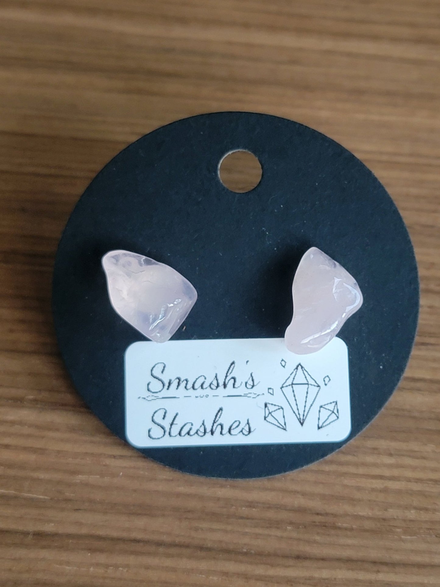 Crystal Chip Studs - Smash's Stashes