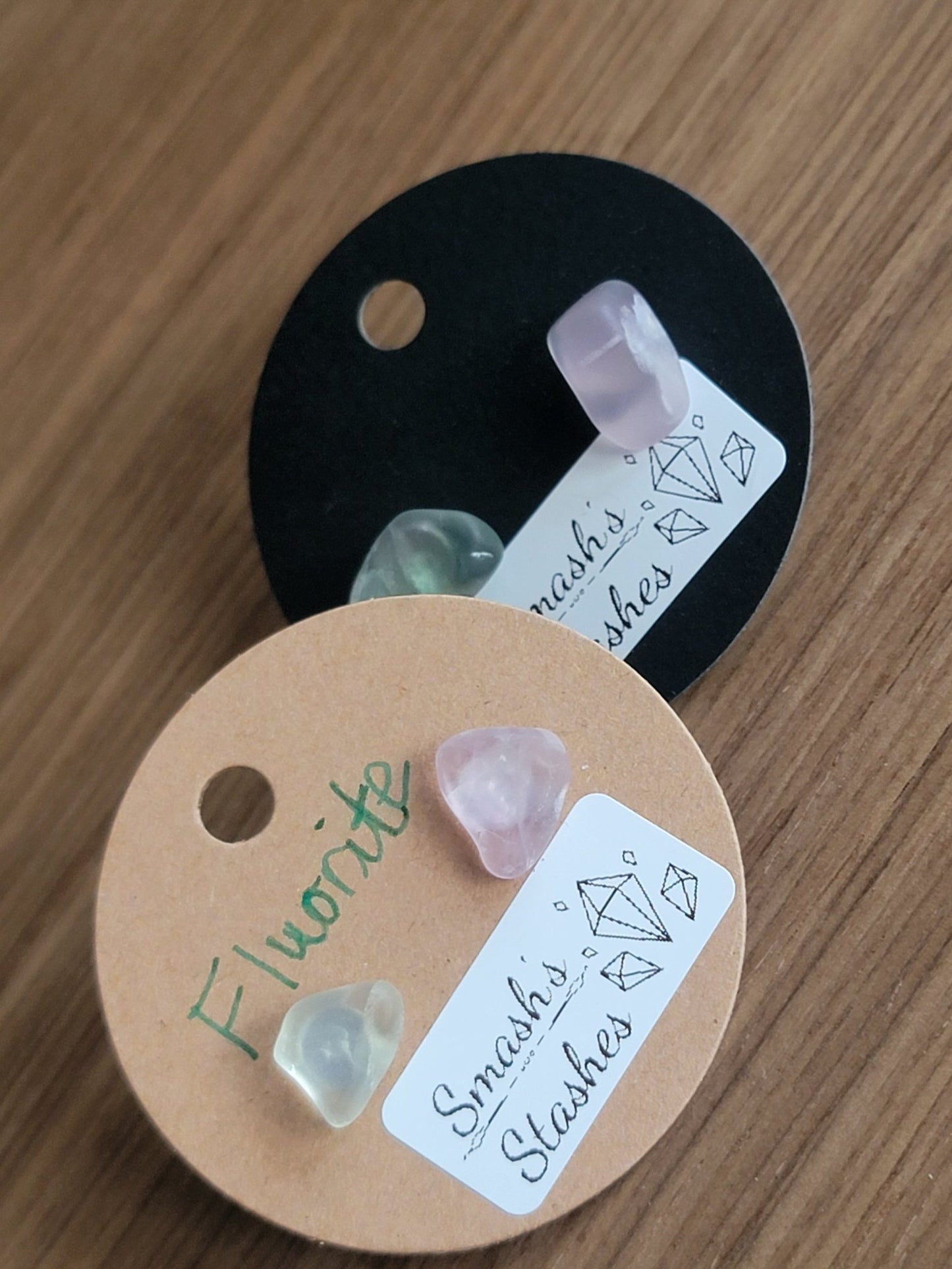 Crystal Chip Studs - Smash's Stashes