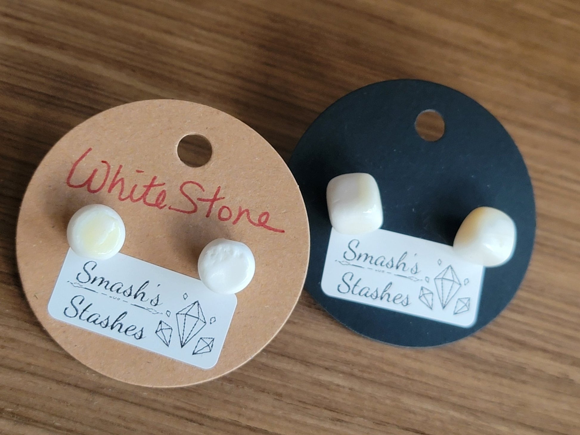 Crystal Chip Studs - Smash's Stashes