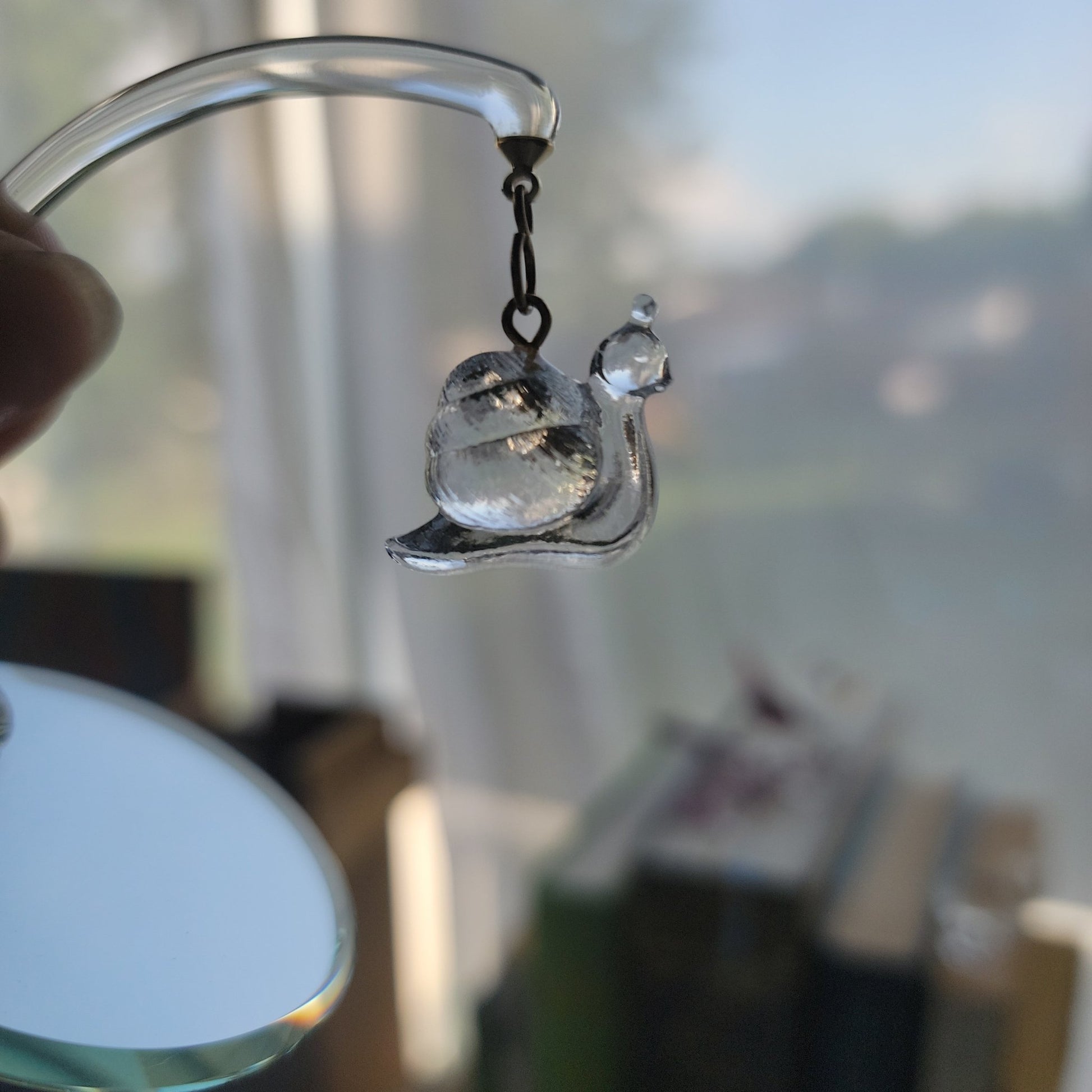 Crystal Hanging Snail - Smash's Stashes