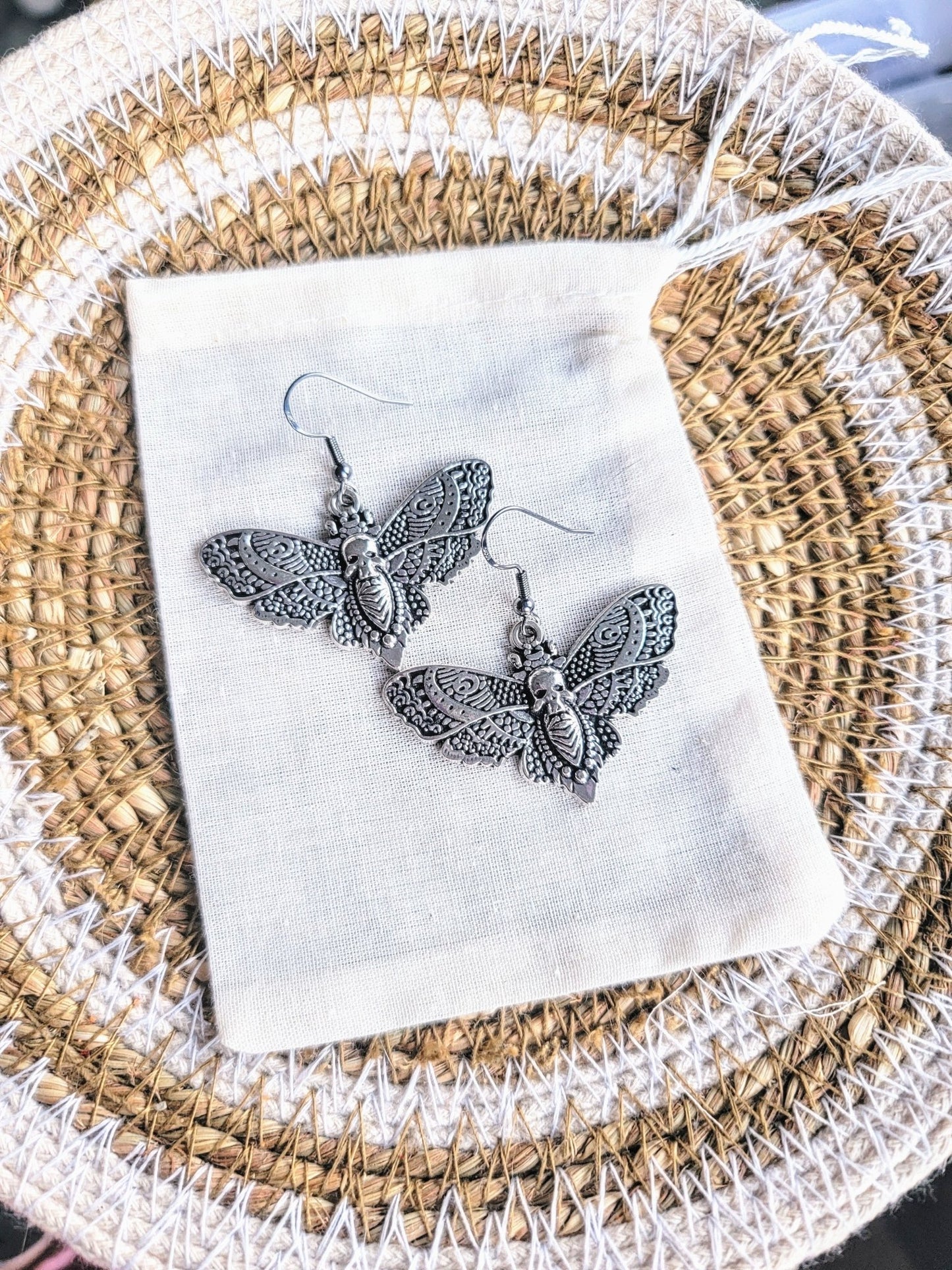 Dead Head Moth Dangles - Smash's Stashes