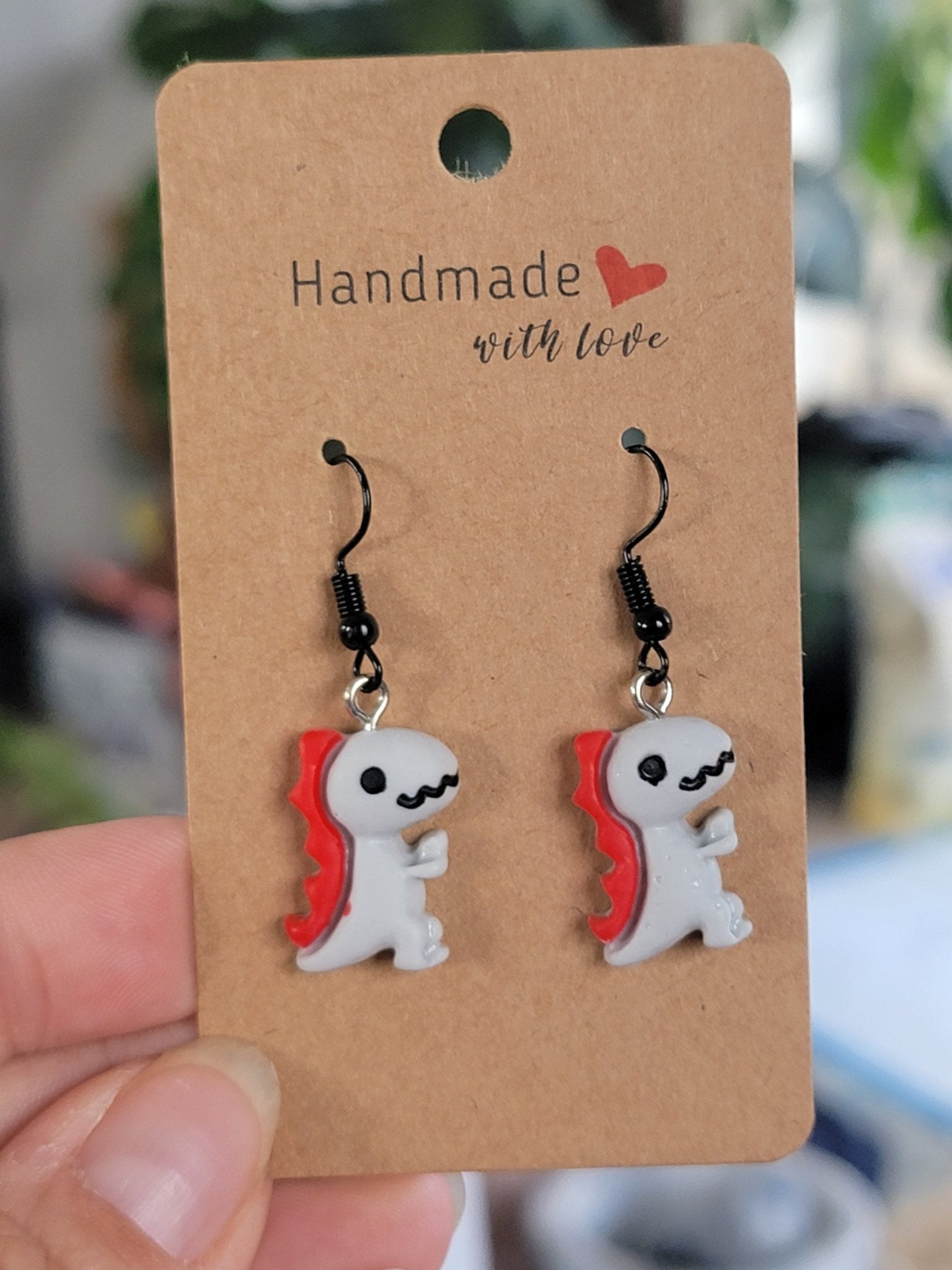 Dino Charm Earrings - Smash's Stashes