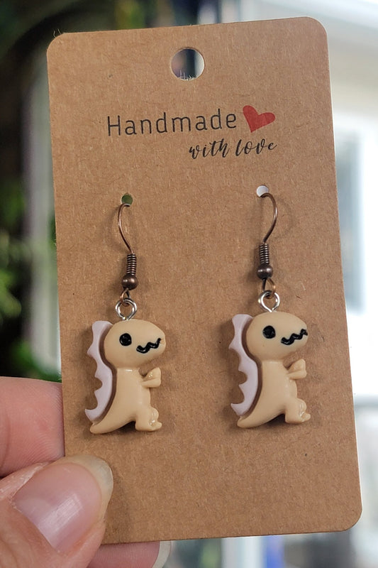 Dino Charm Earrings - Smash's Stashes