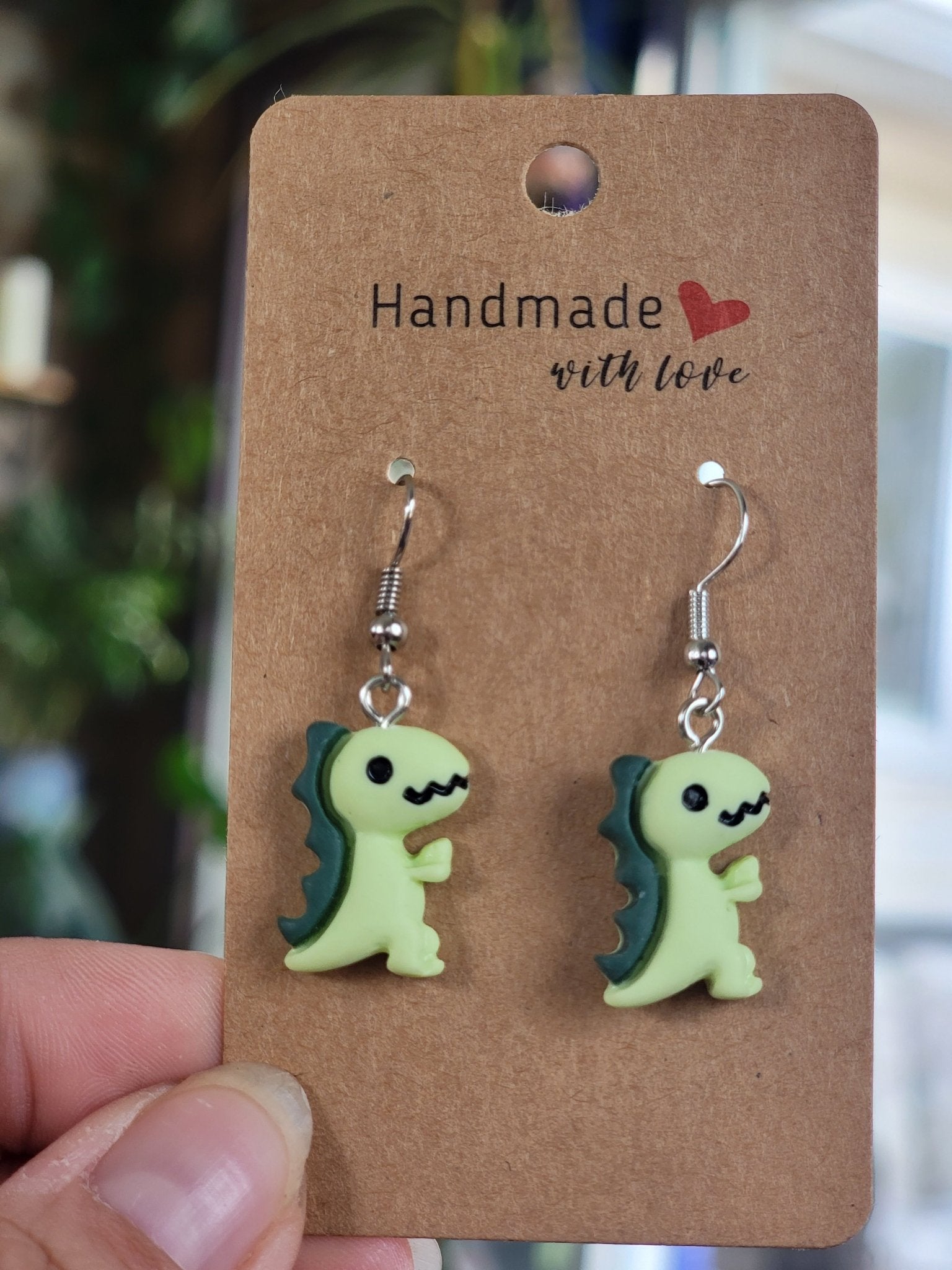 Dino Charm Earrings - Smash's Stashes