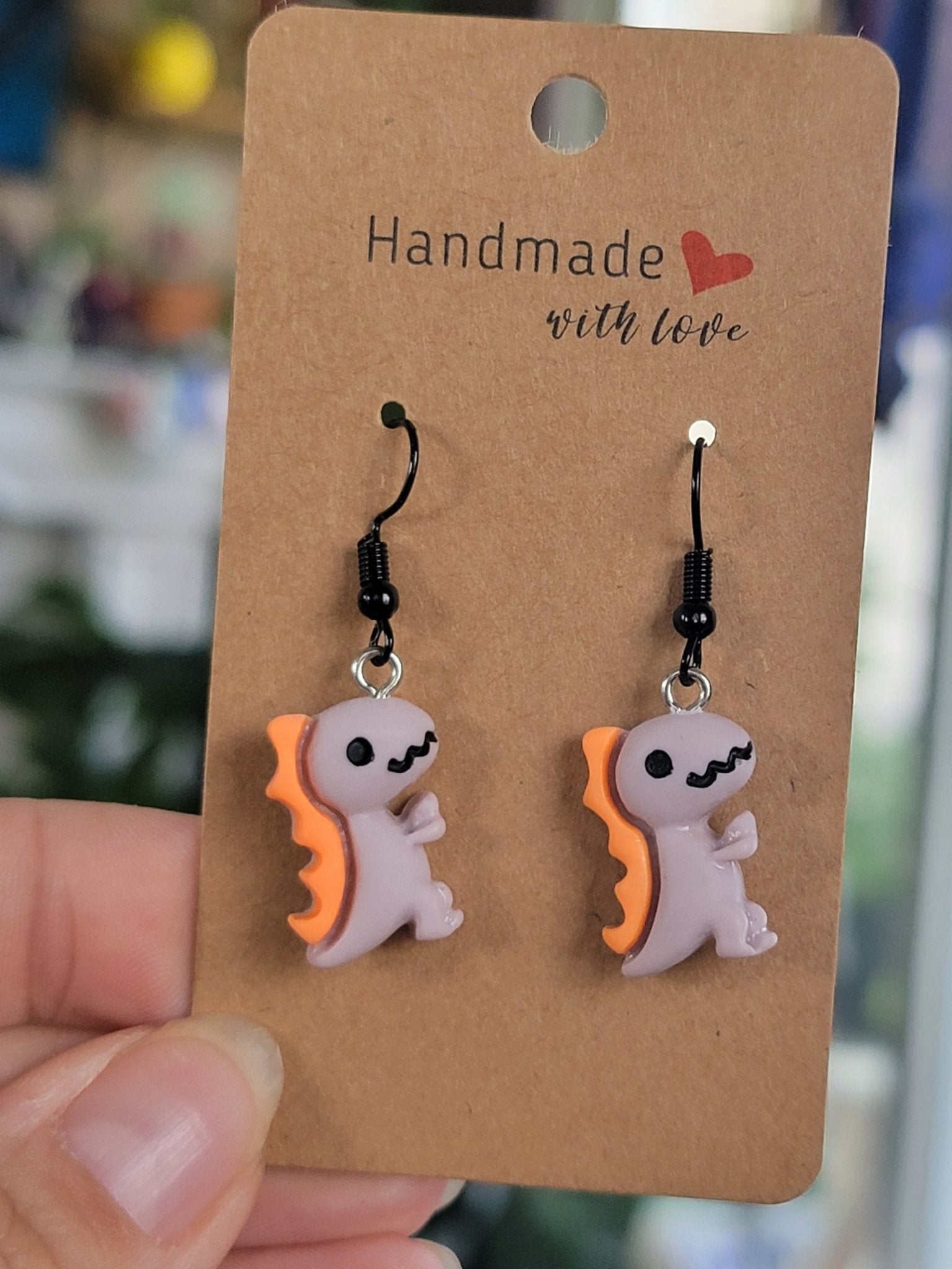 Dino Charm Earrings - Smash's Stashes