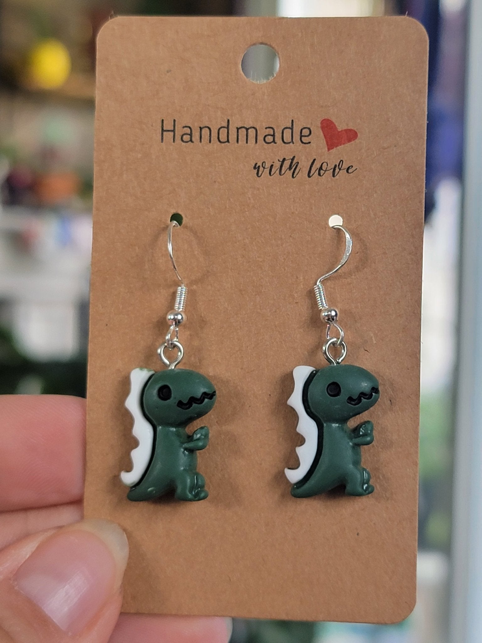 Dino Charm Earrings - Smash's Stashes