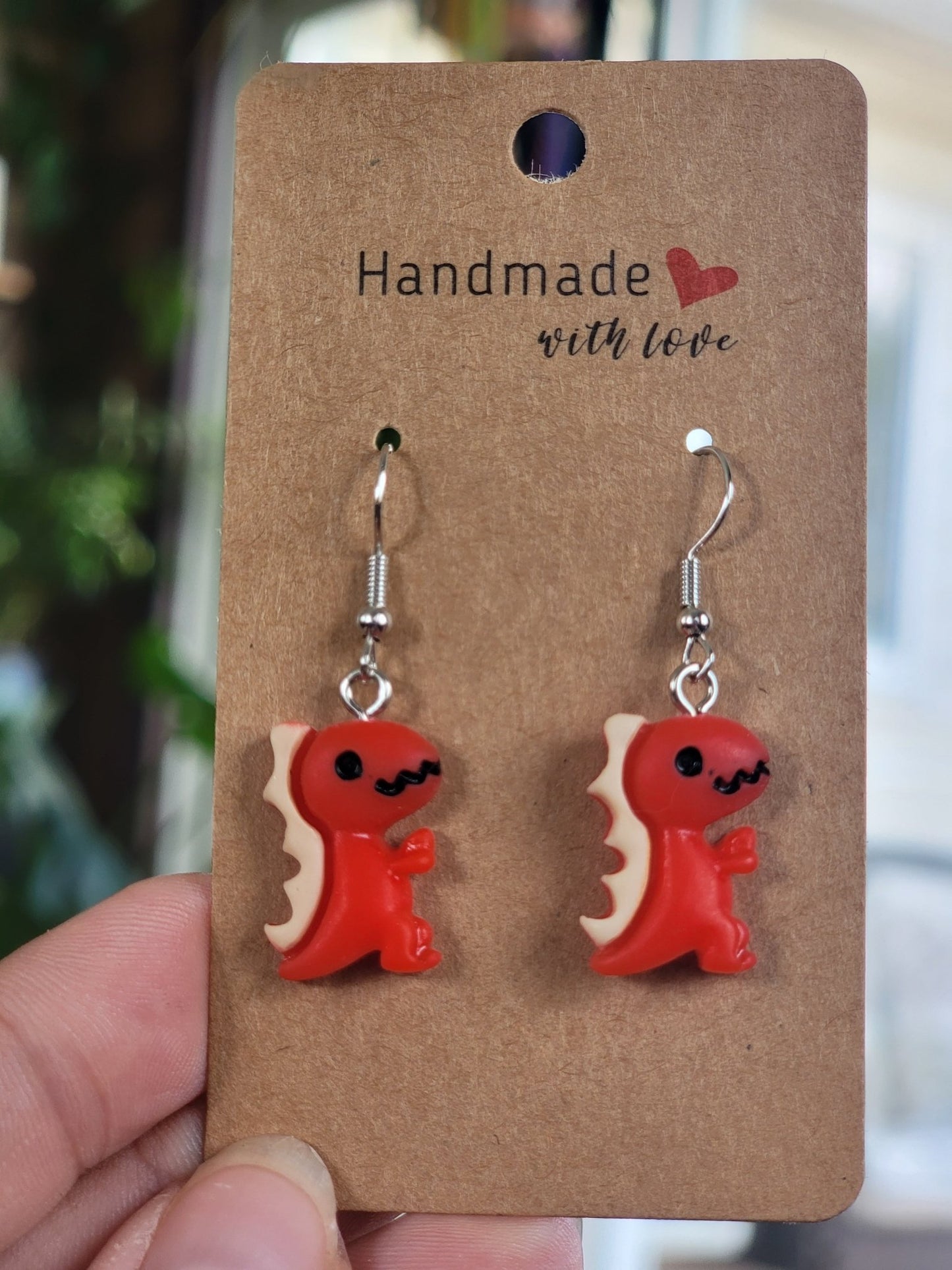 Dino Charm Earrings - Smash's Stashes