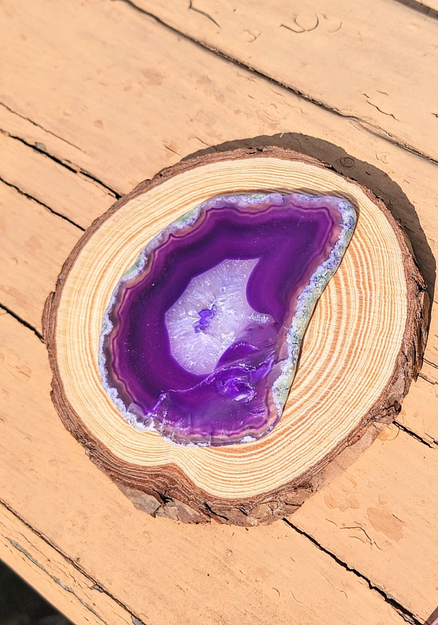 Dyed Agate Slices - Smash's Stashes