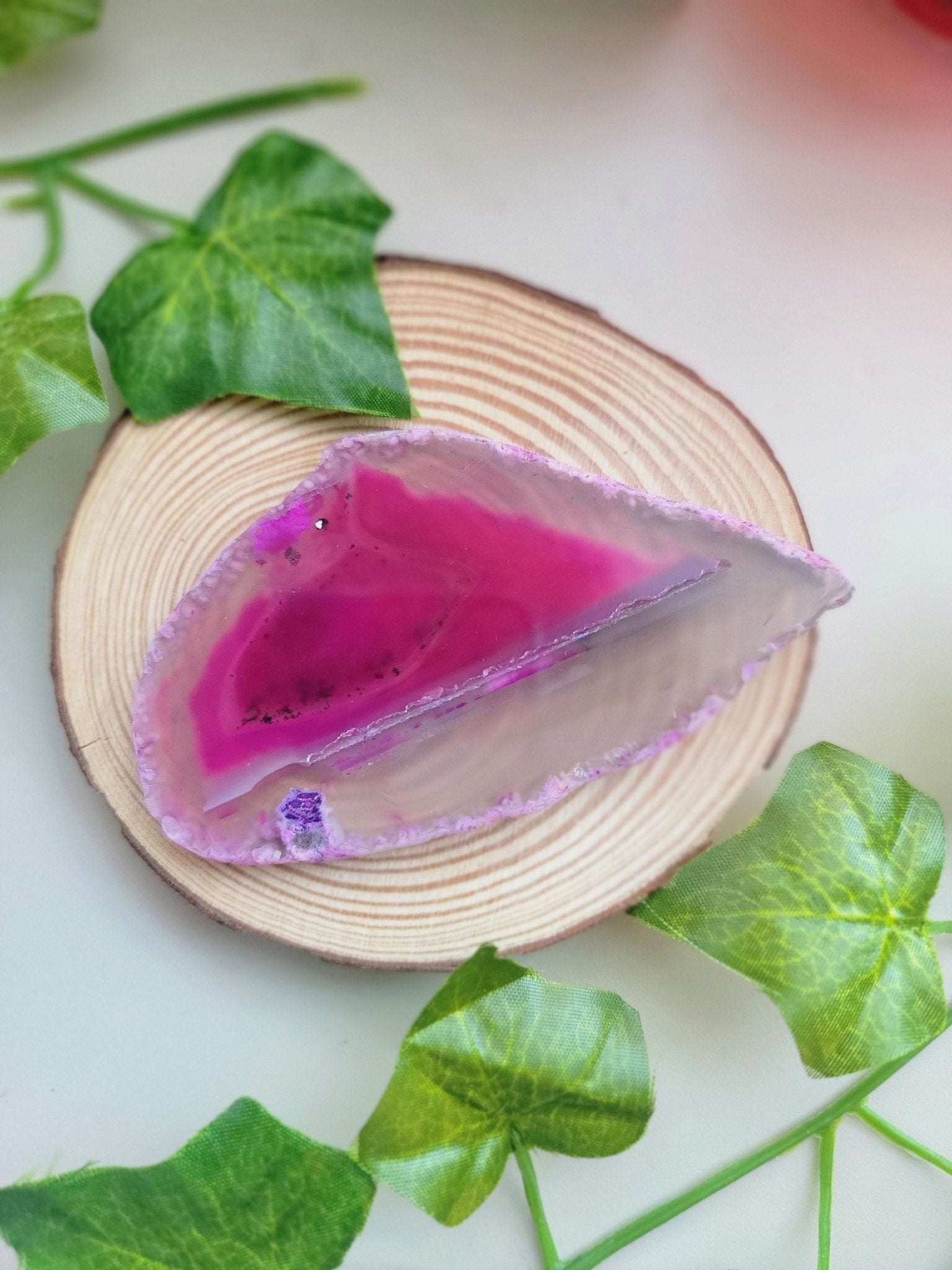 Dyed Agate Slices - Smash's Stashes