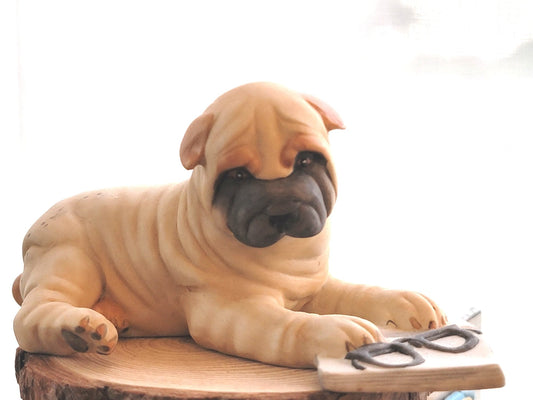 Franklin Mint 1987 Shar-pei - Smash's Stashes