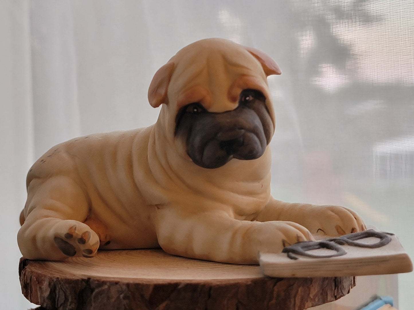 Franklin Mint 1987 Shar-pei - Smash's Stashes