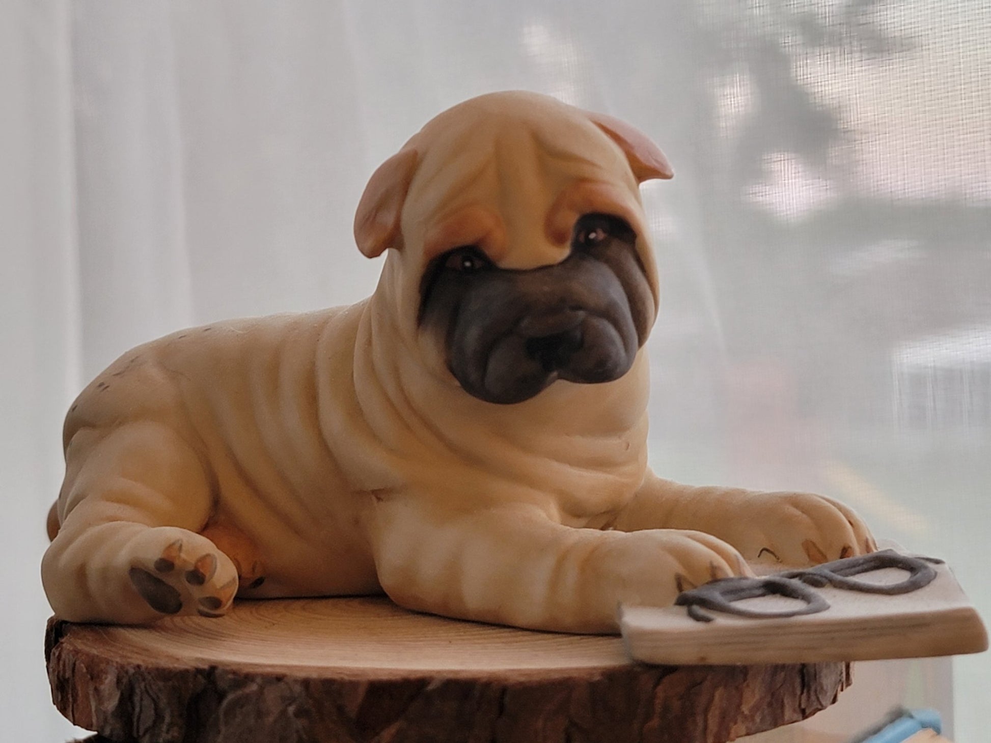 Franklin Mint 1987 Shar-pei - Smash's Stashes