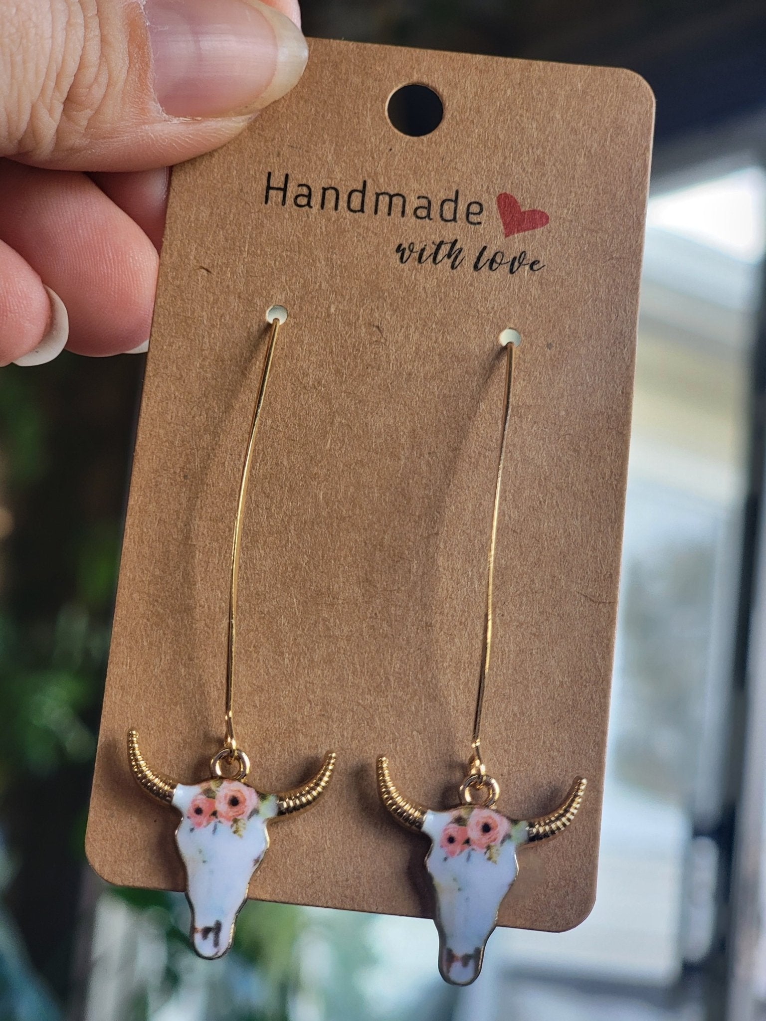 Golden Cow Earrings - Smash's Stashes