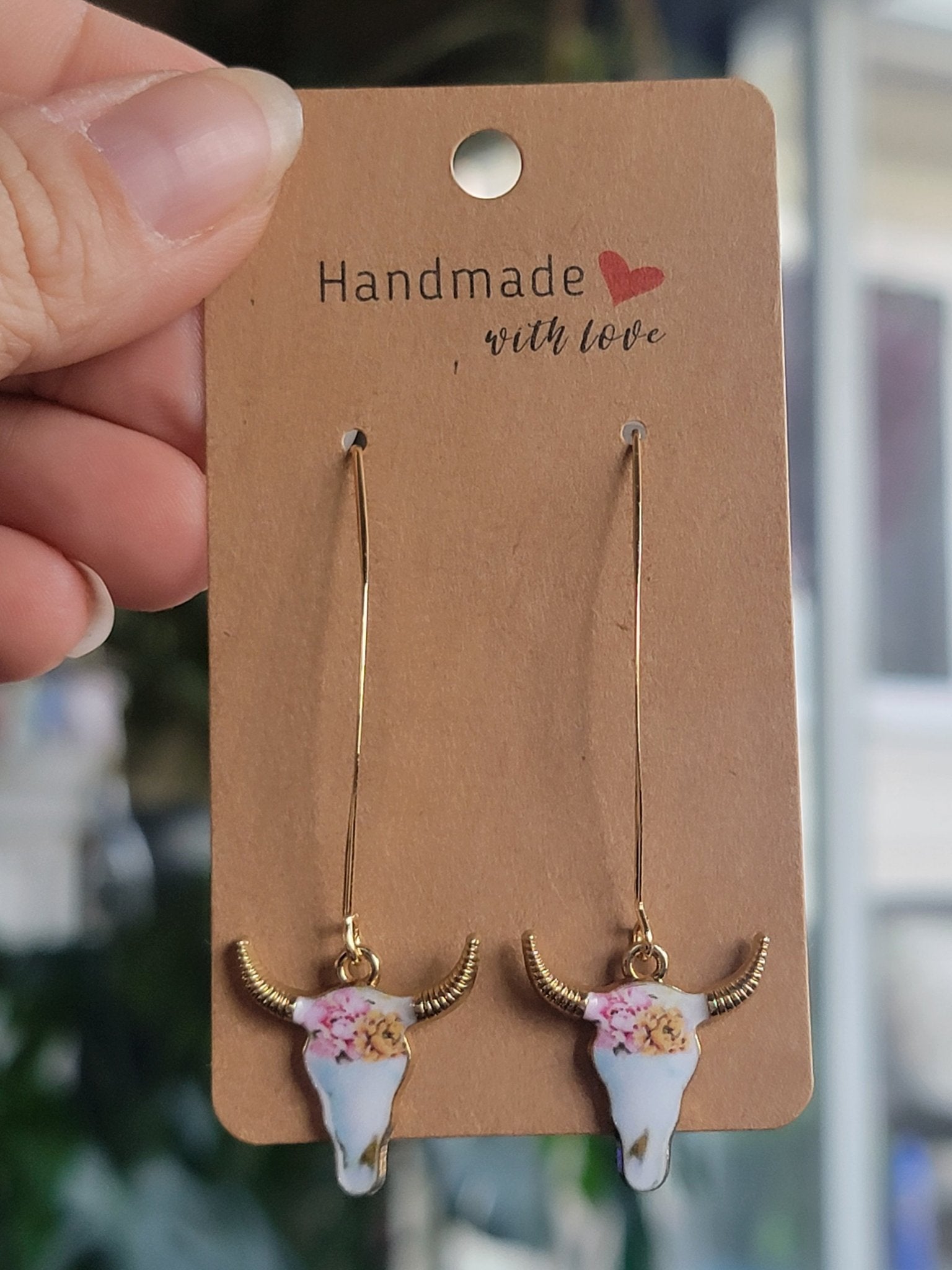 Golden Cow Earrings - Smash's Stashes