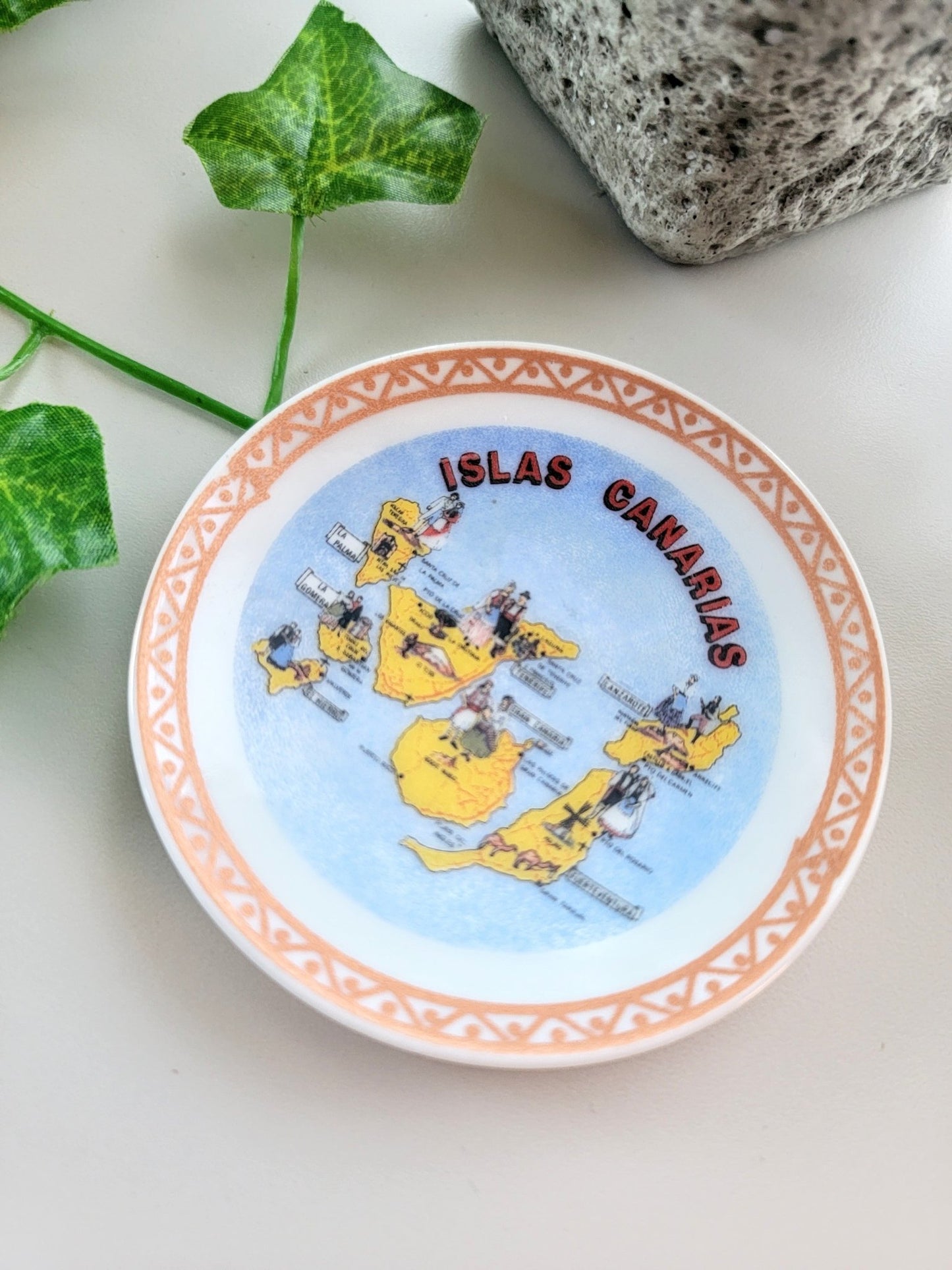 Islas Canarias Map Plate - Smash's Stashes