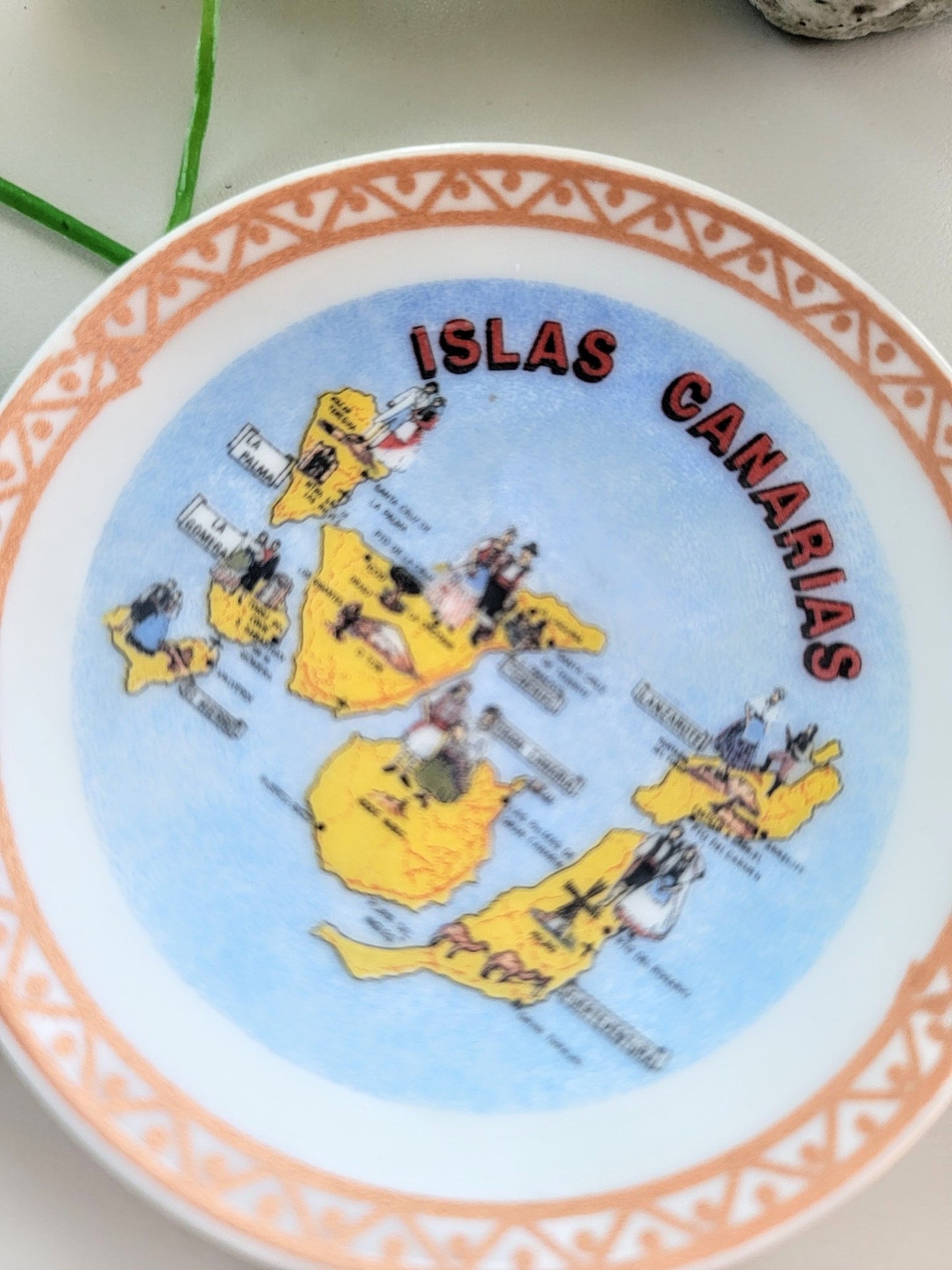 Islas Canarias Map Plate - Smash's Stashes
